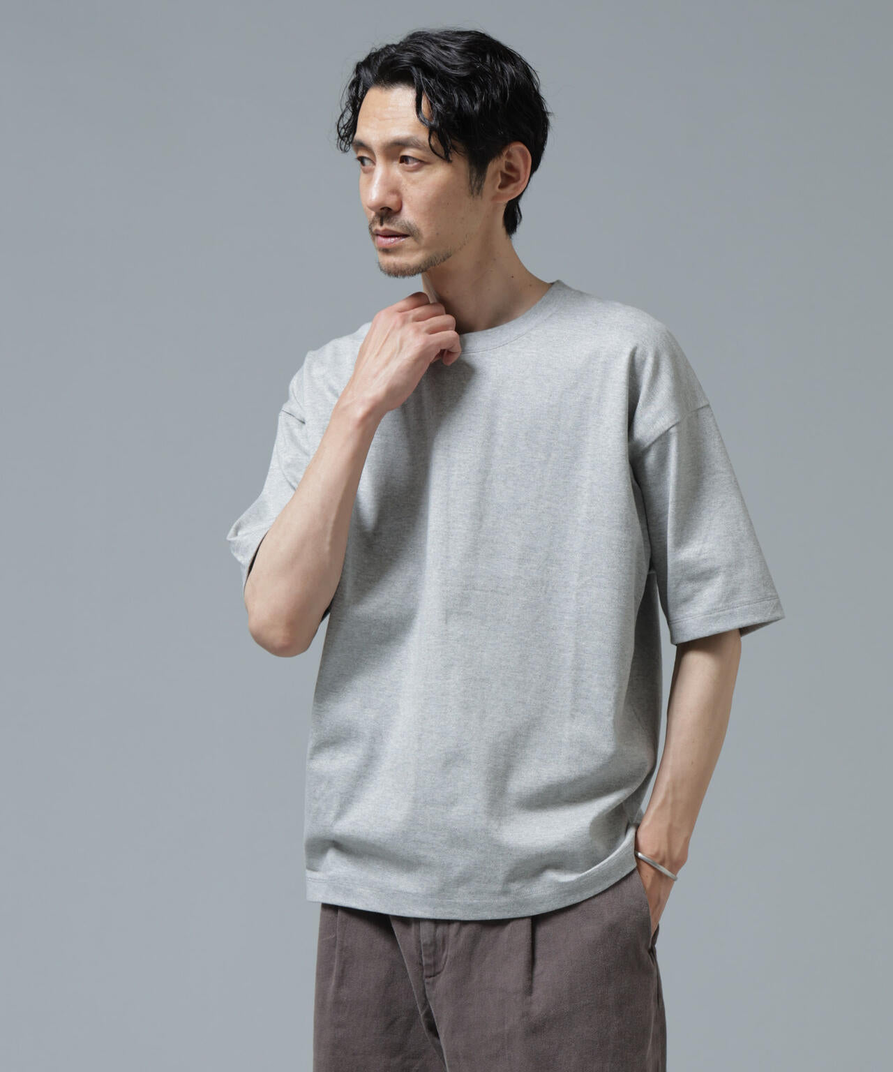 Anti Soaked(R) 汗染み防止 ミドルウェイト 7.1oz ビッグシルエットTシャツ
