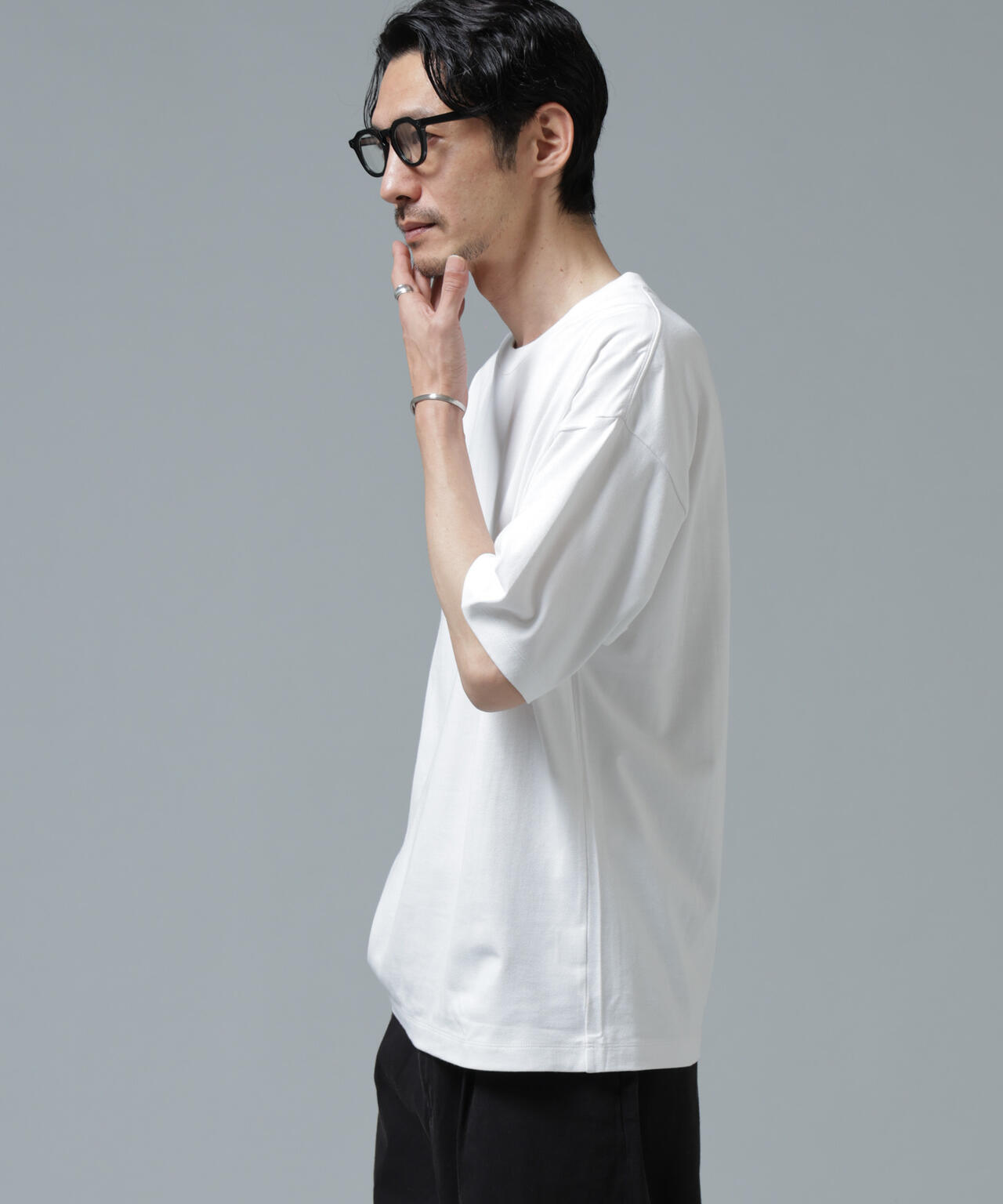Anti Soaked(R) 汗染み防止 ミドルウェイト 7.1oz ビッグシルエットTシャツ