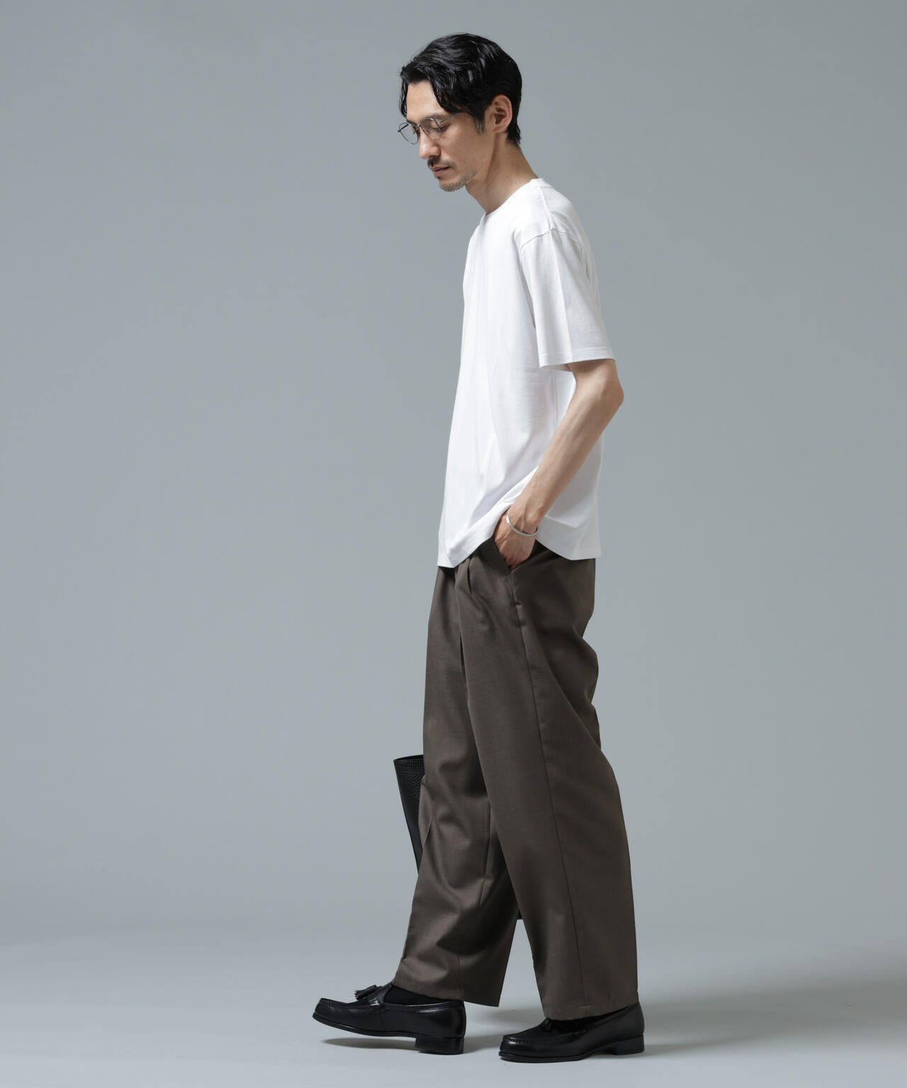Anti Soaked(R) 汗染み防止 ライトウェイト 5.6oz ミドルシルエットTシャツ