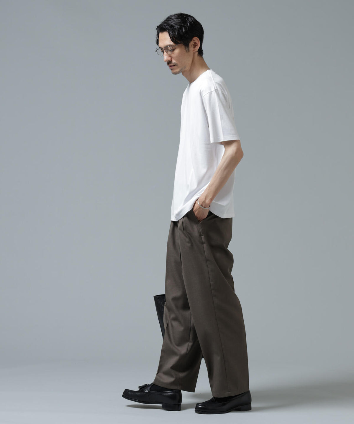 Anti Soaked(R) 汗染み防止 ライトウェイト 5.6oz ミドルシルエットTシャツ