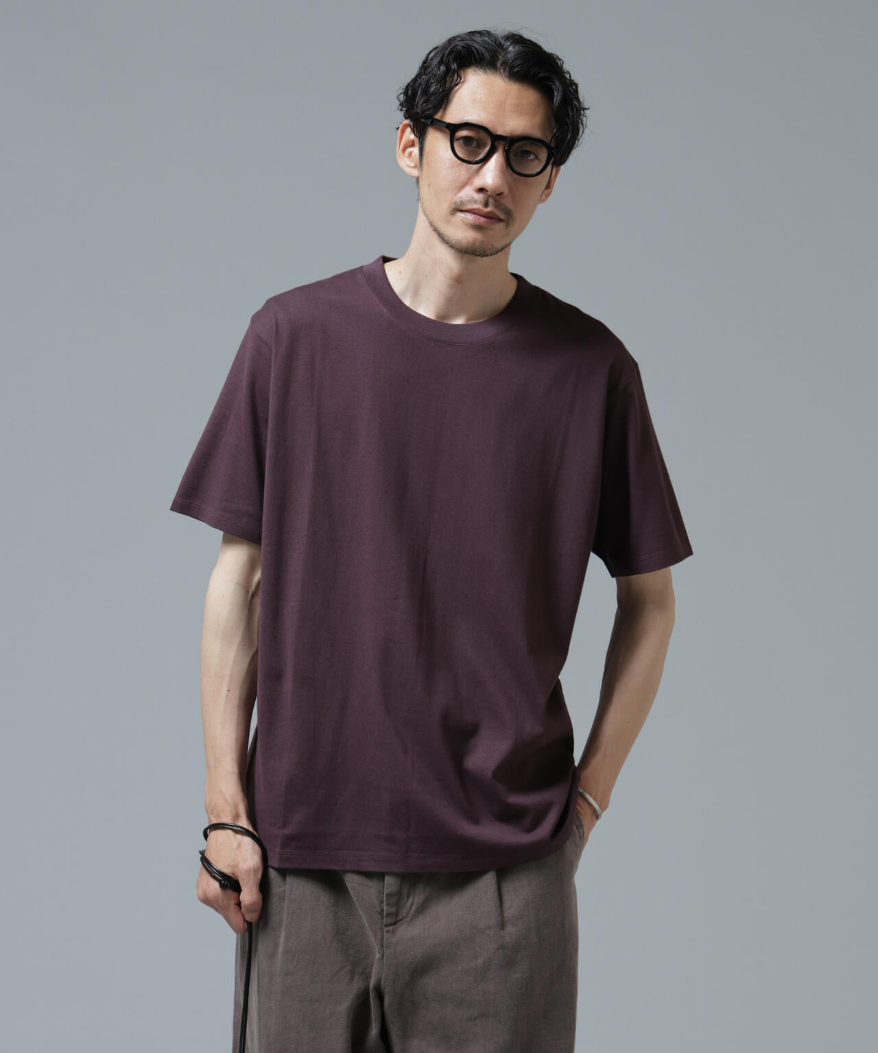 Anti Soaked(R) 汗染み防止 ライトウェイト 5.6oz ミドルシルエットTシャツ