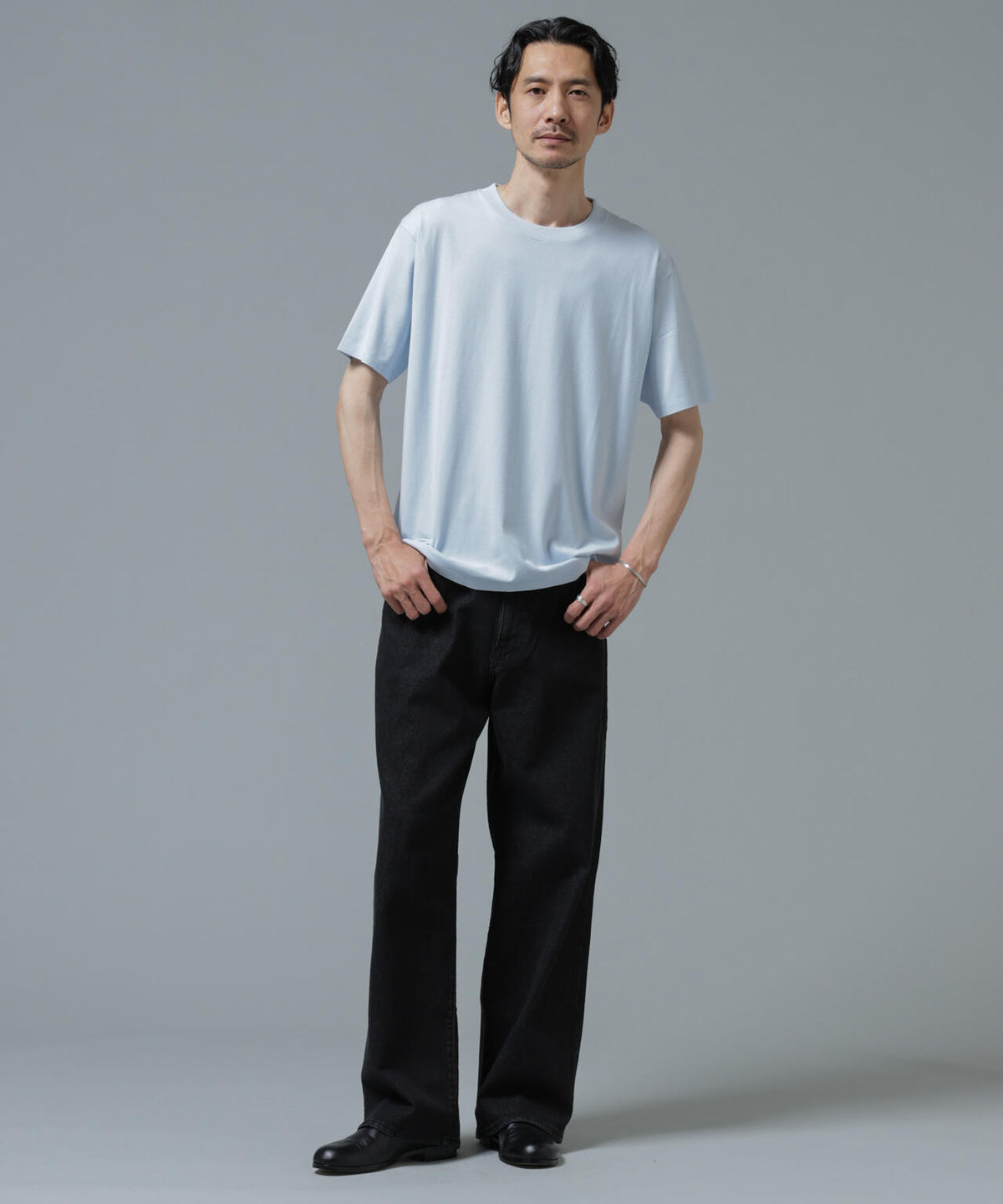 Anti Soaked(R) 汗染み防止 ライトウェイト 5.6oz ミドルシルエットTシャツ