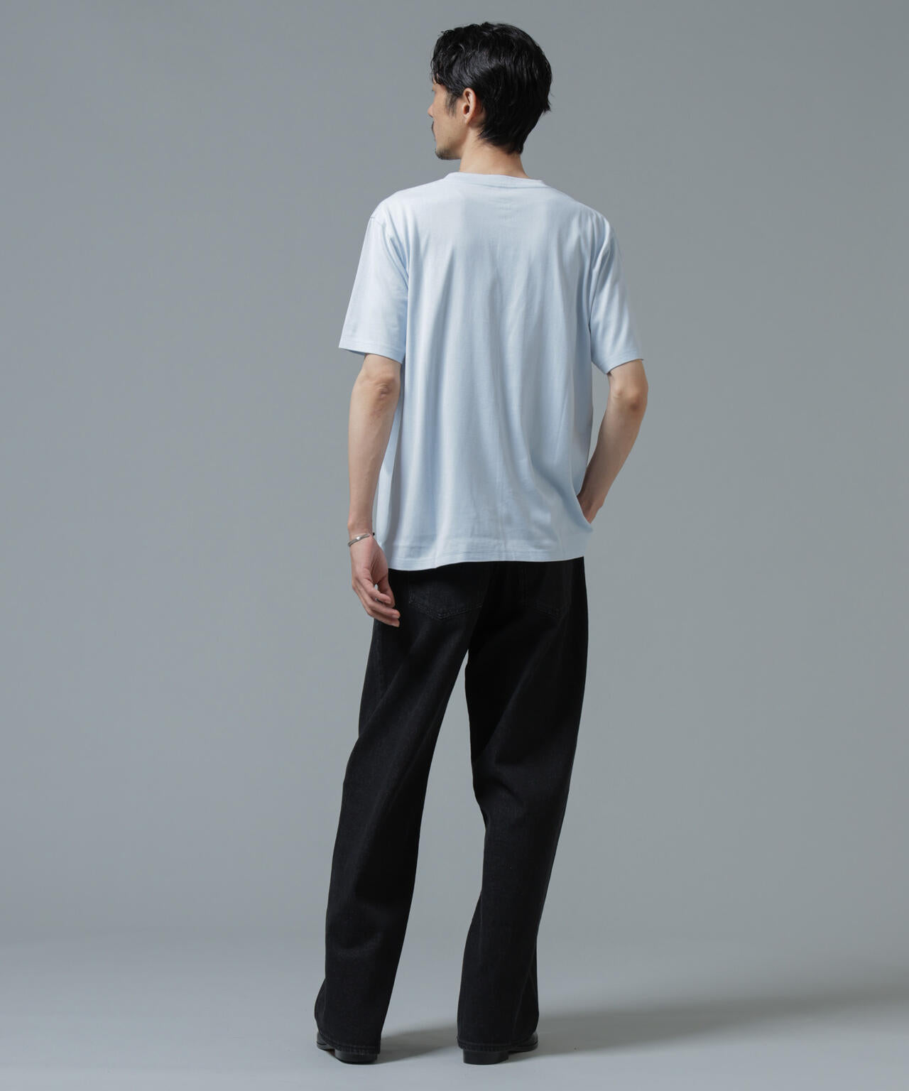 Anti Soaked(R) 汗染み防止 ライトウェイト 5.6oz ミドルシルエットTシャツ