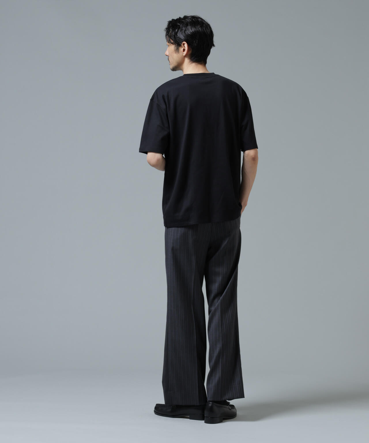 「Brooks Brothers別注」Anti Soaked(R) 汗染み防止 クルーネック ビッグシルエットTシャツ