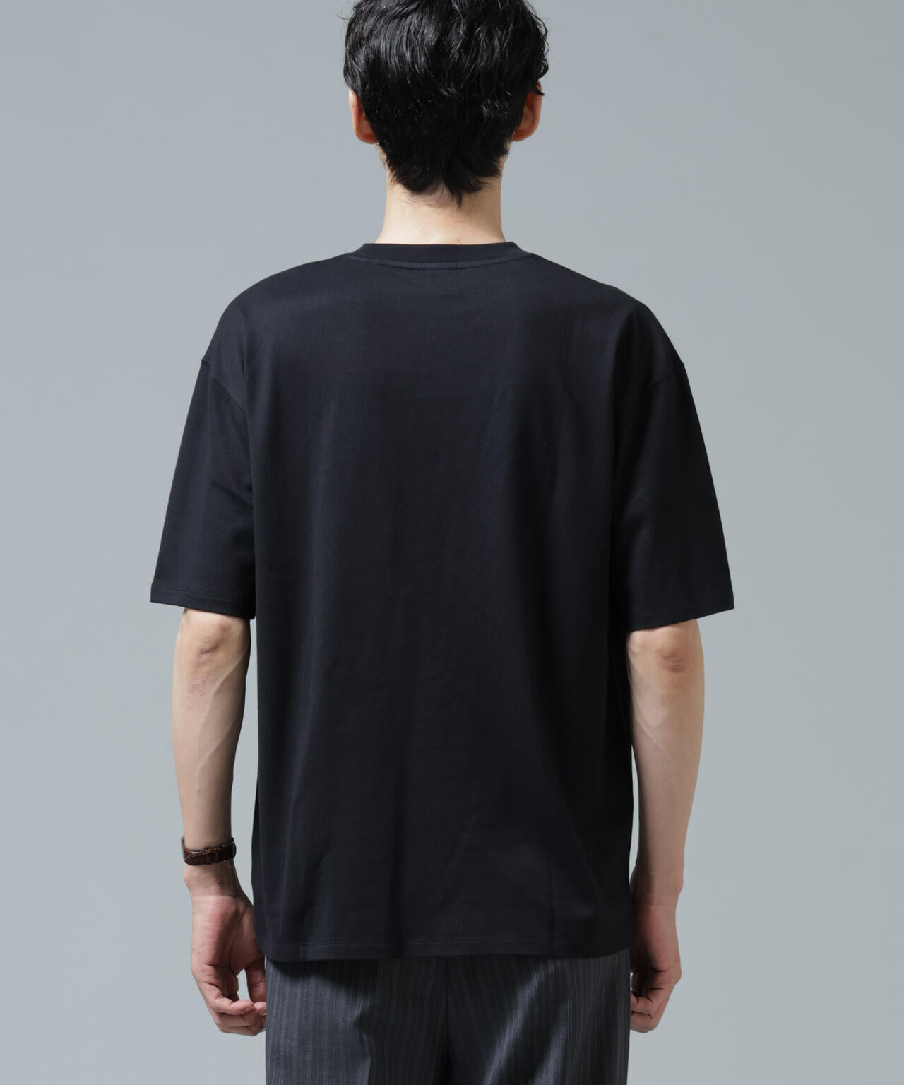 「Brooks Brothers別注」Anti Soaked(R) 汗染み防止 クルーネック ビッグシルエットTシャツ