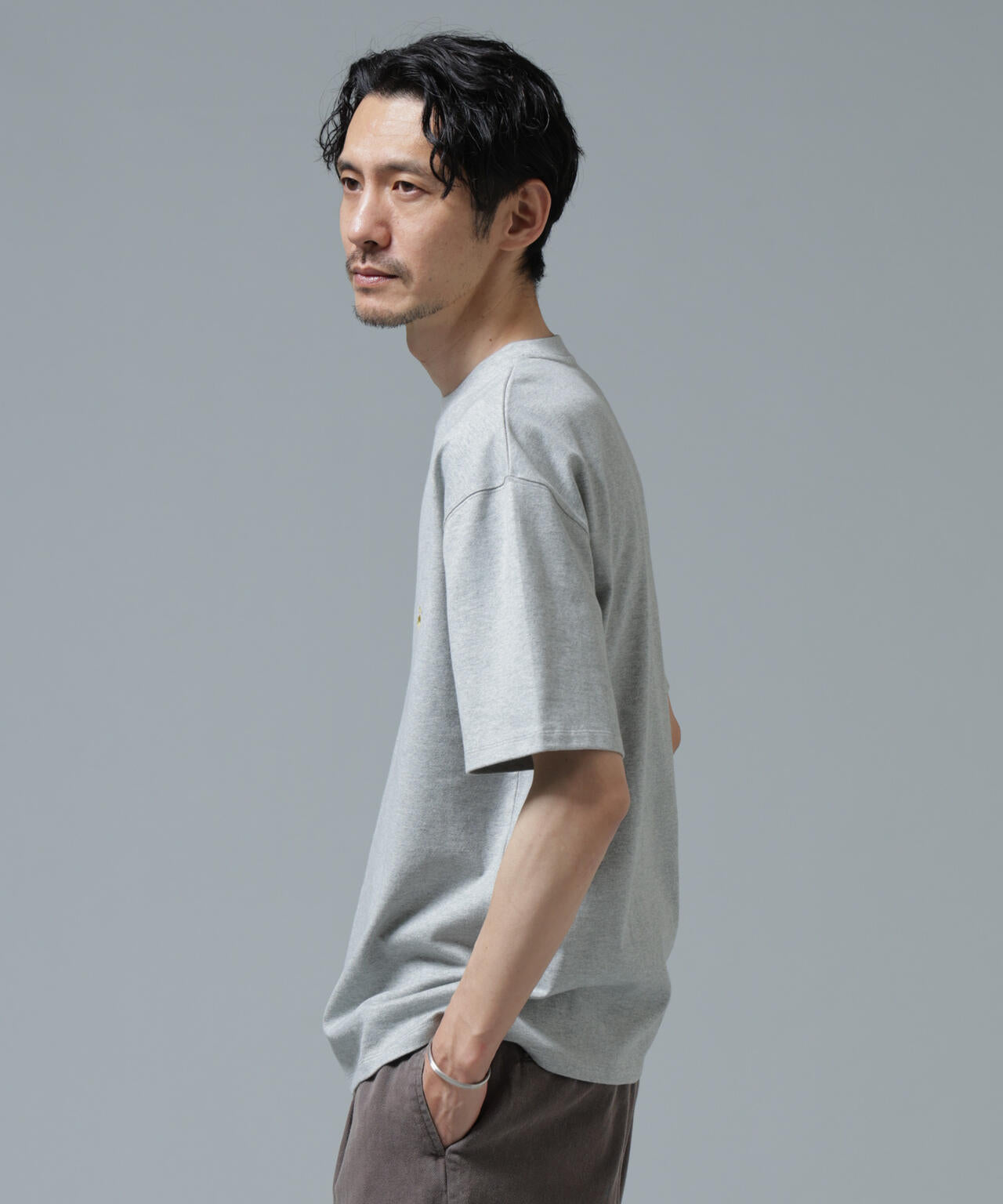「Brooks Brothers別注」Anti Soaked(R) 汗染み防止 クルーネック ビッグシルエットTシャツ