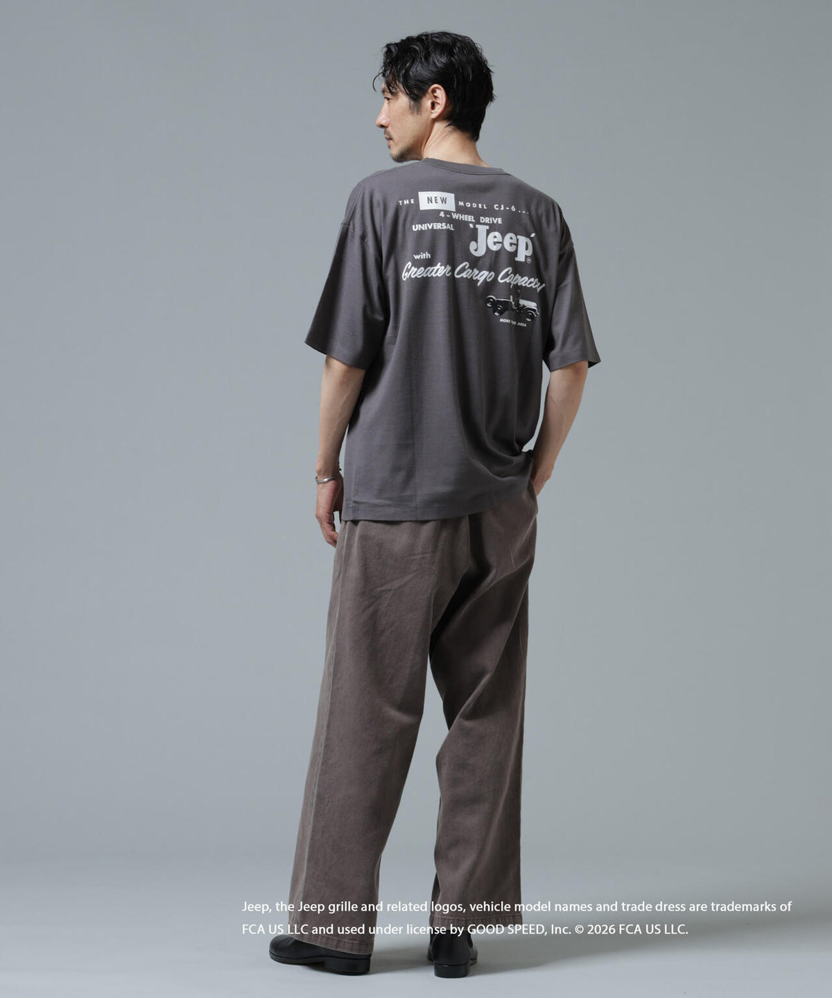 GOOD ROCK SPEED×Anti Soaked(R) 汗染み防止 ジープ Tシャツ