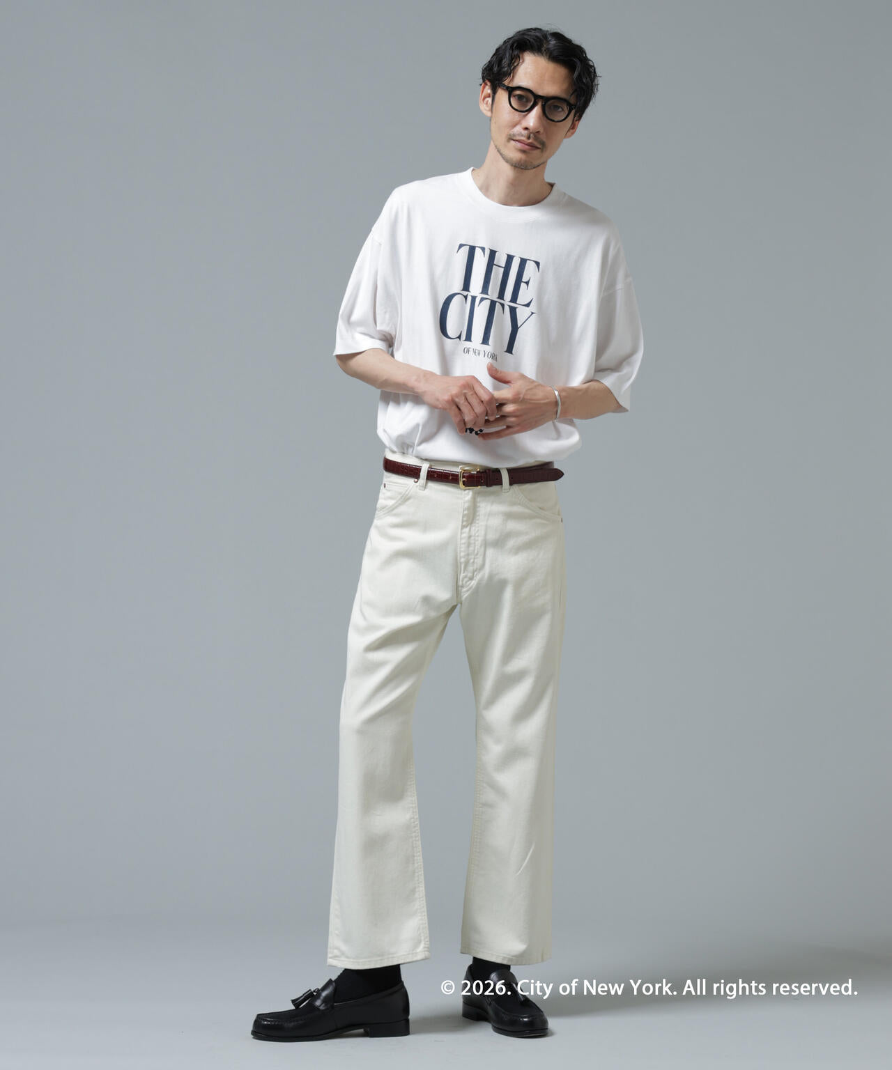GOOD ROCK SPEED×Anti Soaked(R) 汗染み防止 NYC Tシャツ