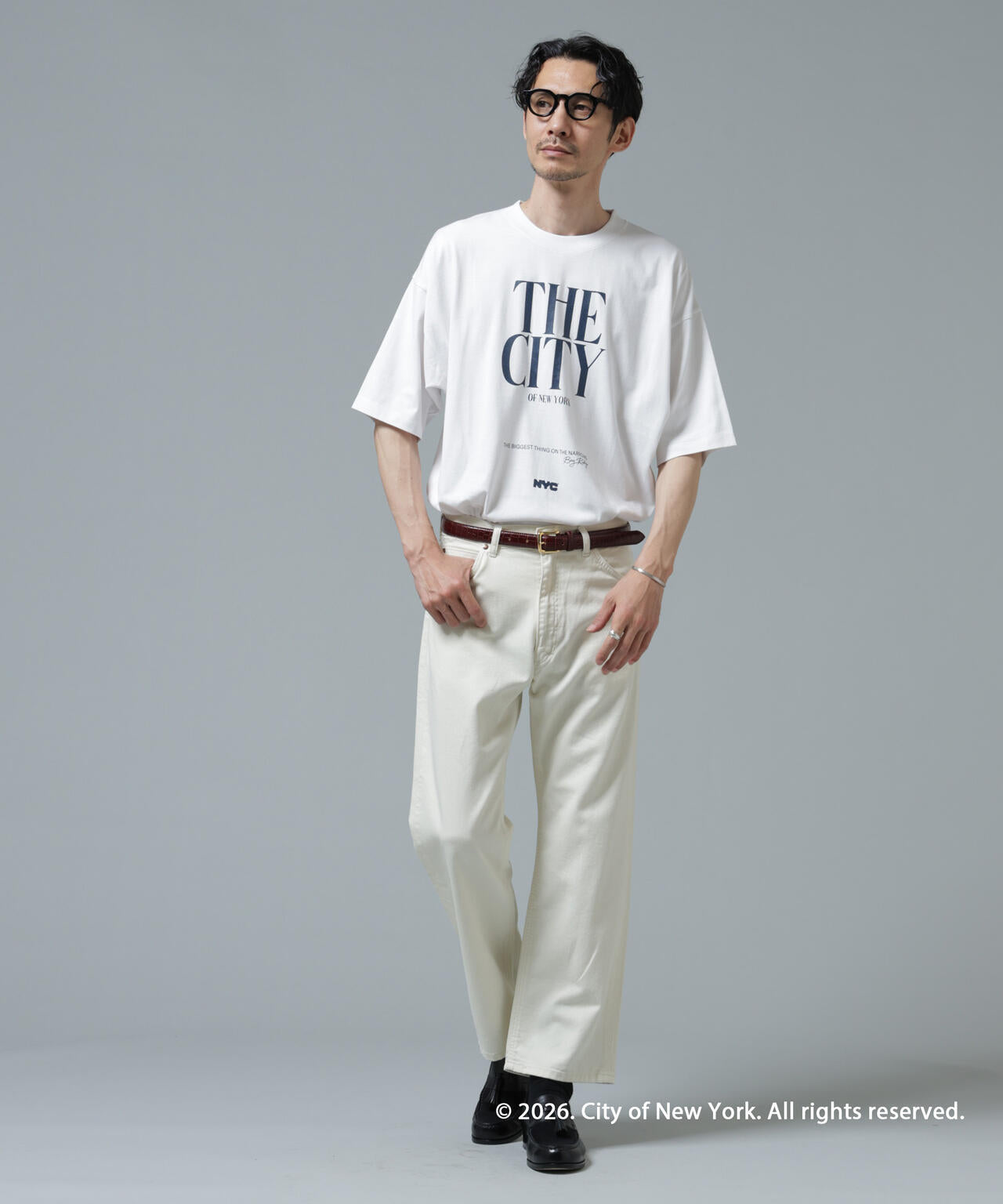 GOOD ROCK SPEED×Anti Soaked(R) 汗染み防止 NYC Tシャツ
