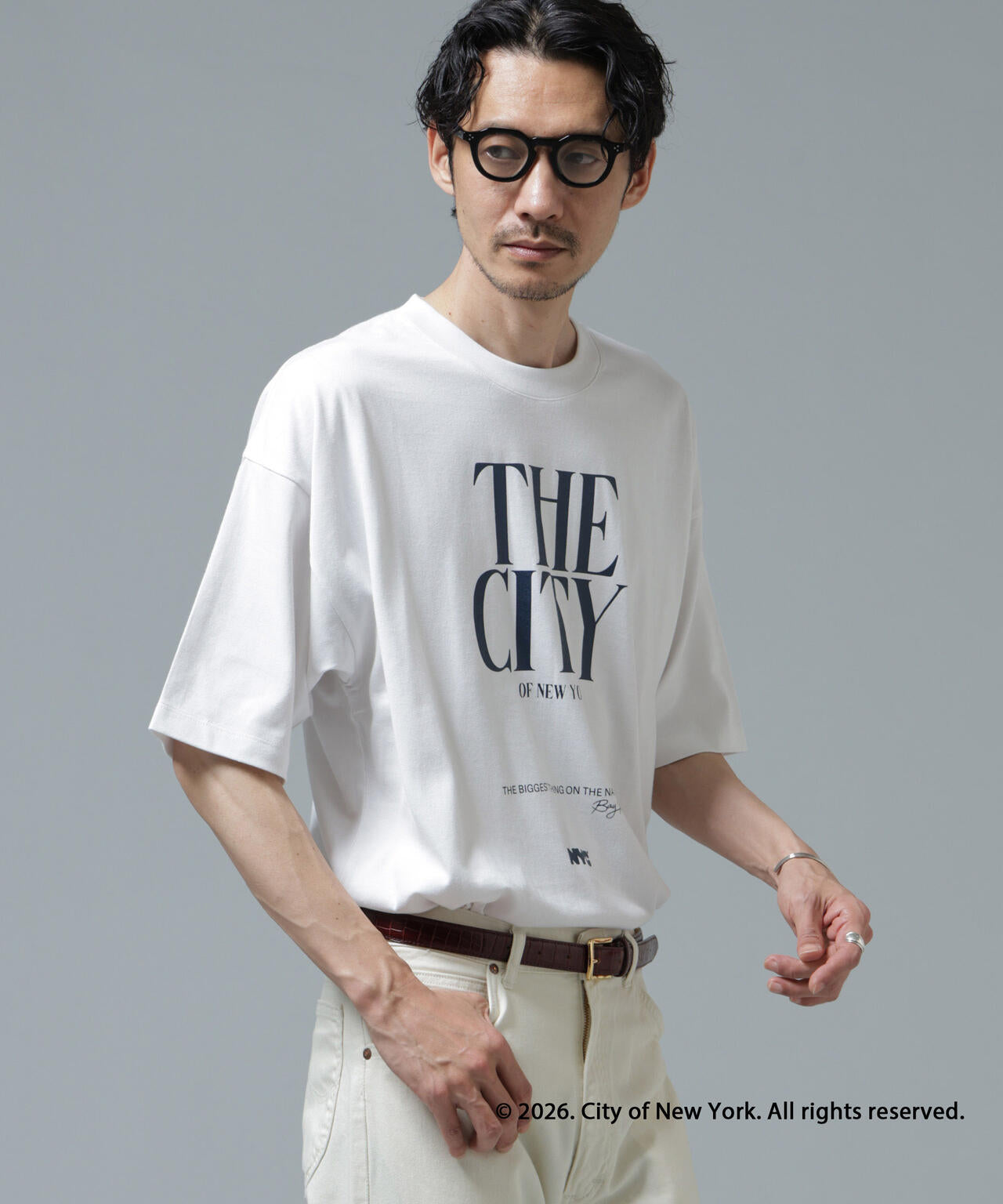 GOOD ROCK SPEED×Anti Soaked(R) 汗染み防止 NYC Tシャツ