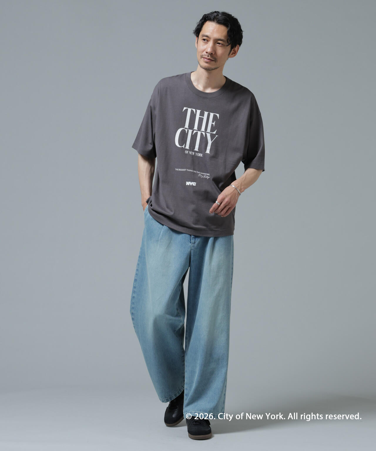 GOOD ROCK SPEED×Anti Soaked(R) 汗染み防止 NYC Tシャツ