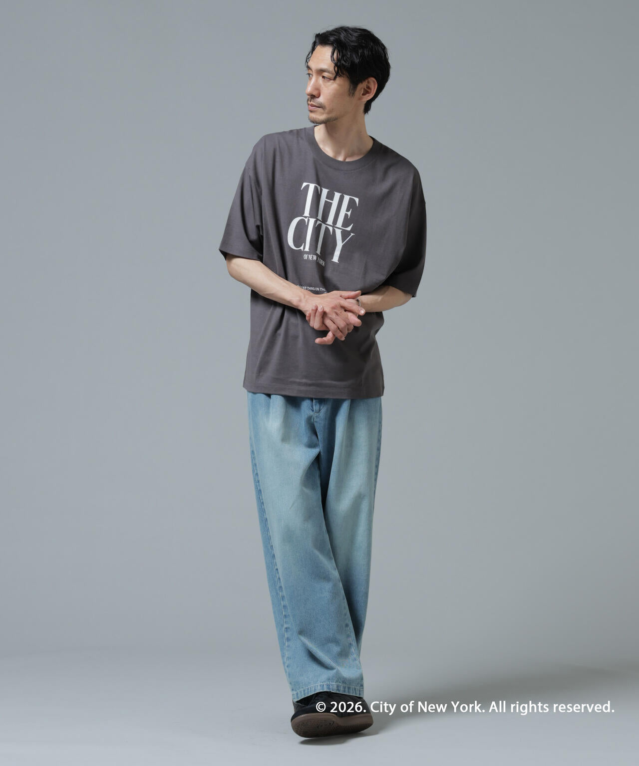 GOOD ROCK SPEED×Anti Soaked(R) 汗染み防止 NYC Tシャツ