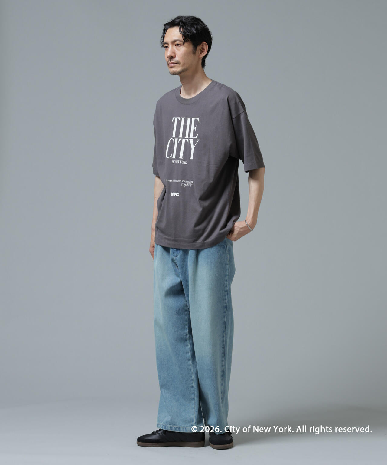 GOOD ROCK SPEED×Anti Soaked(R) 汗染み防止 NYC Tシャツ