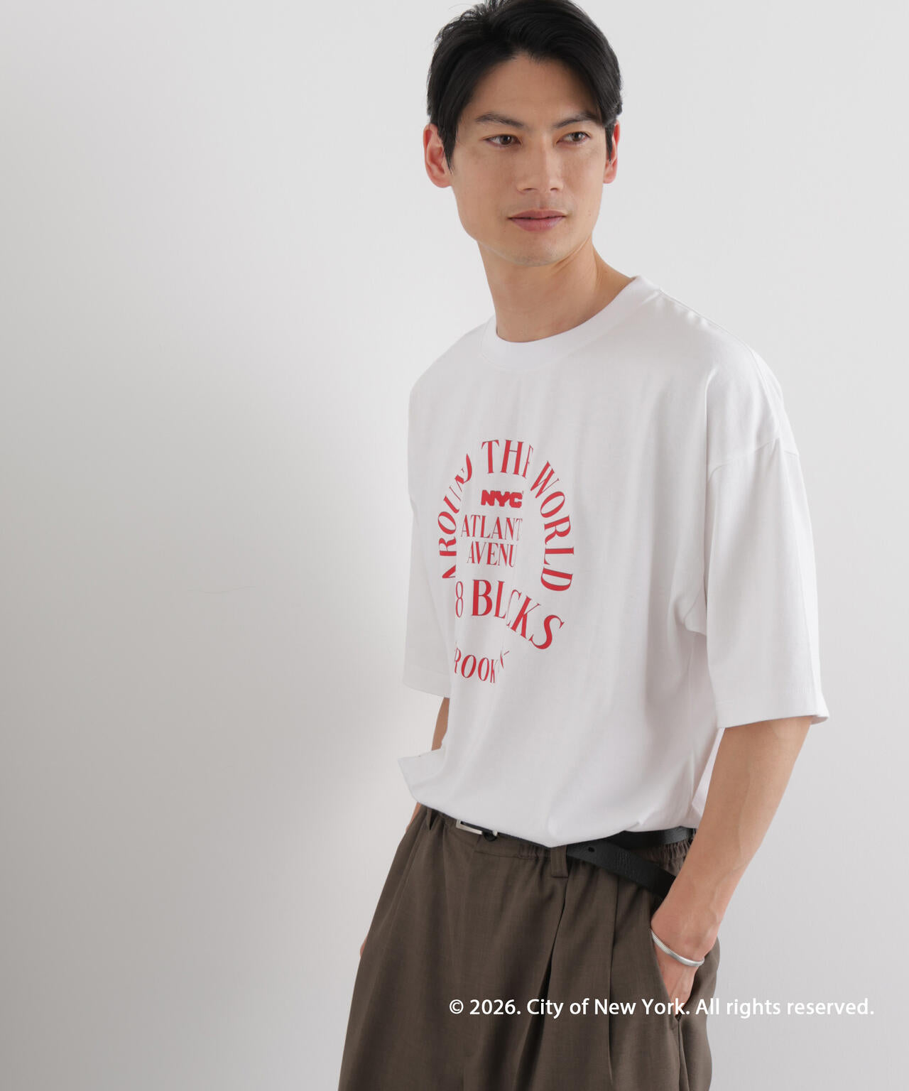 GOOD ROCK SPEED×Anti Soaked(R) 汗染み防止 NYC Tシャツ