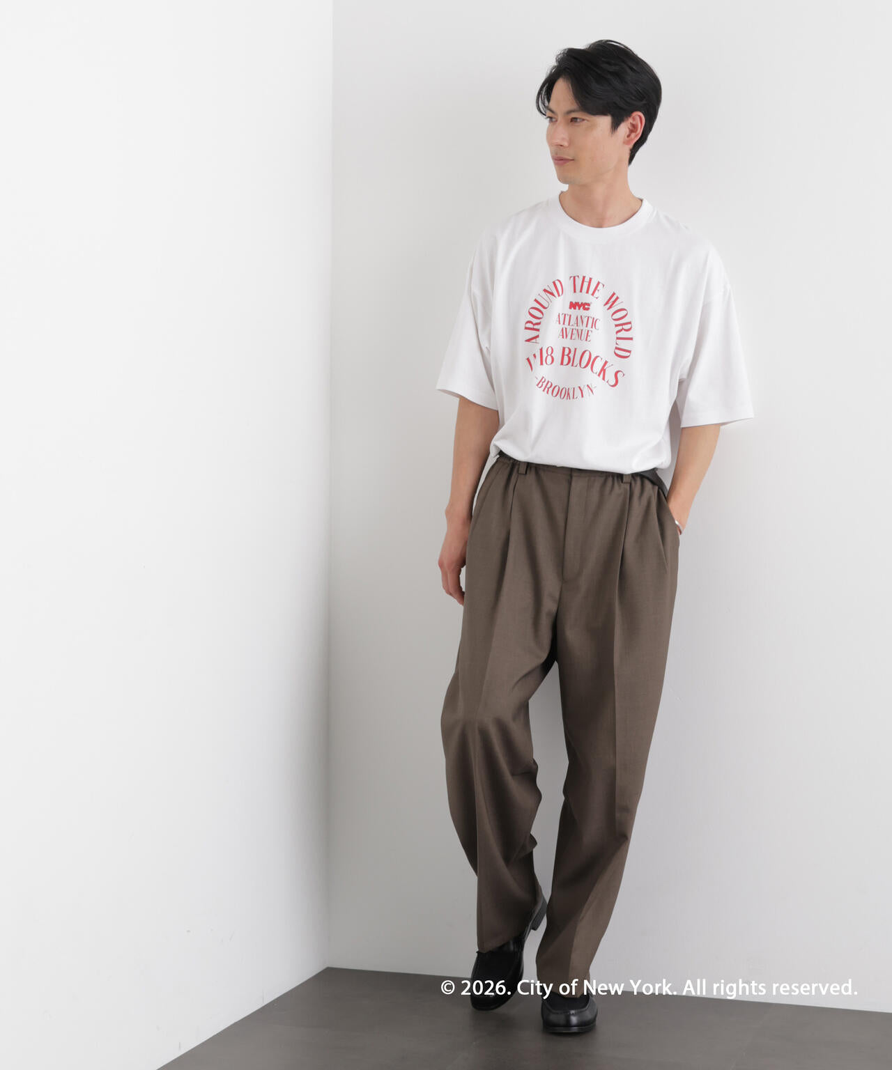 GOOD ROCK SPEED×Anti Soaked(R) 汗染み防止 NYC Tシャツ
