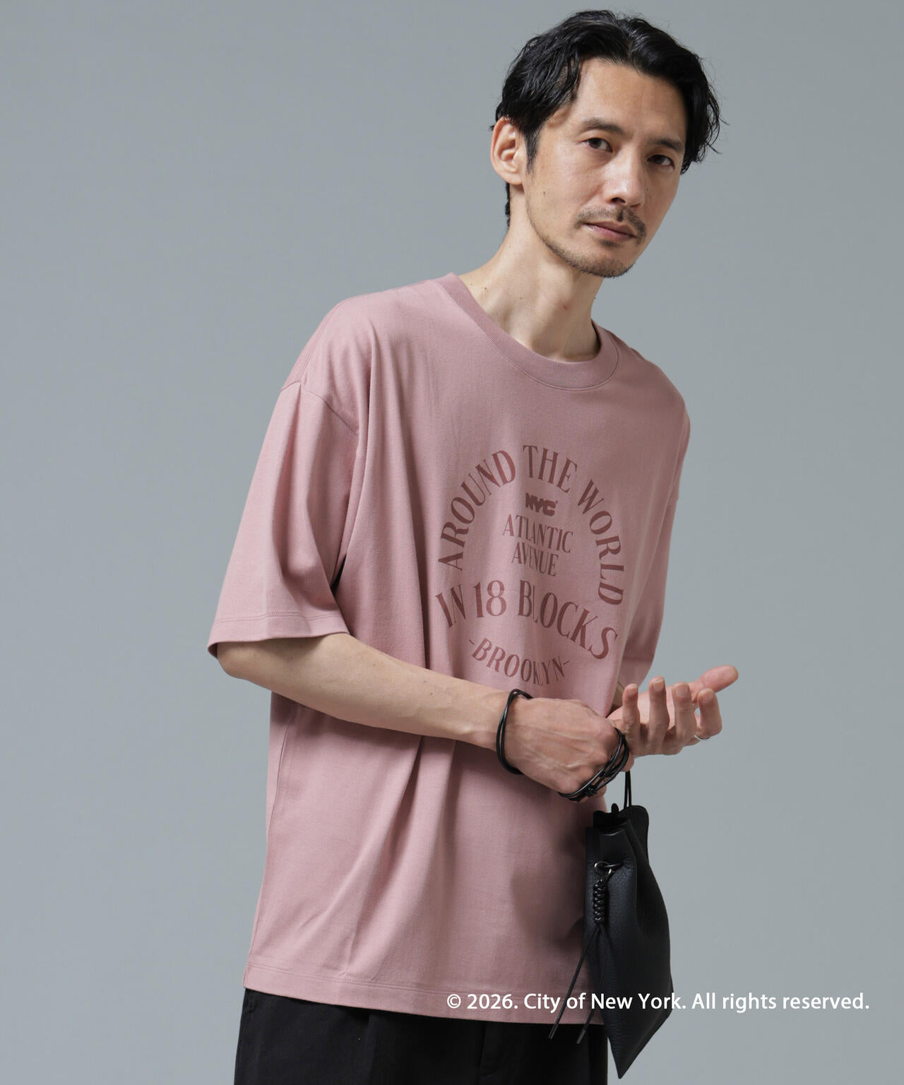 GOOD ROCK SPEED×Anti Soaked(R) 汗染み防止 NYC Tシャツ
