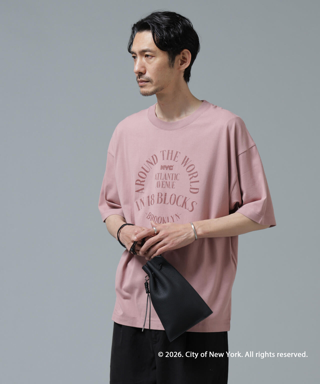 GOOD ROCK SPEED×Anti Soaked(R) 汗染み防止 NYC Tシャツ