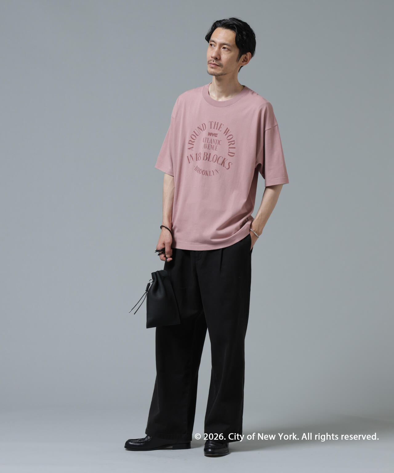 GOOD ROCK SPEED×Anti Soaked(R) 汗染み防止 NYC Tシャツ