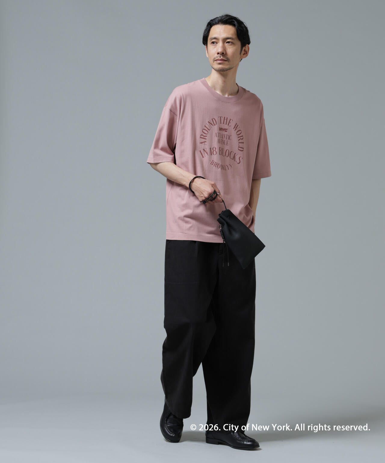 GOOD ROCK SPEED×Anti Soaked(R) 汗染み防止 NYC Tシャツ