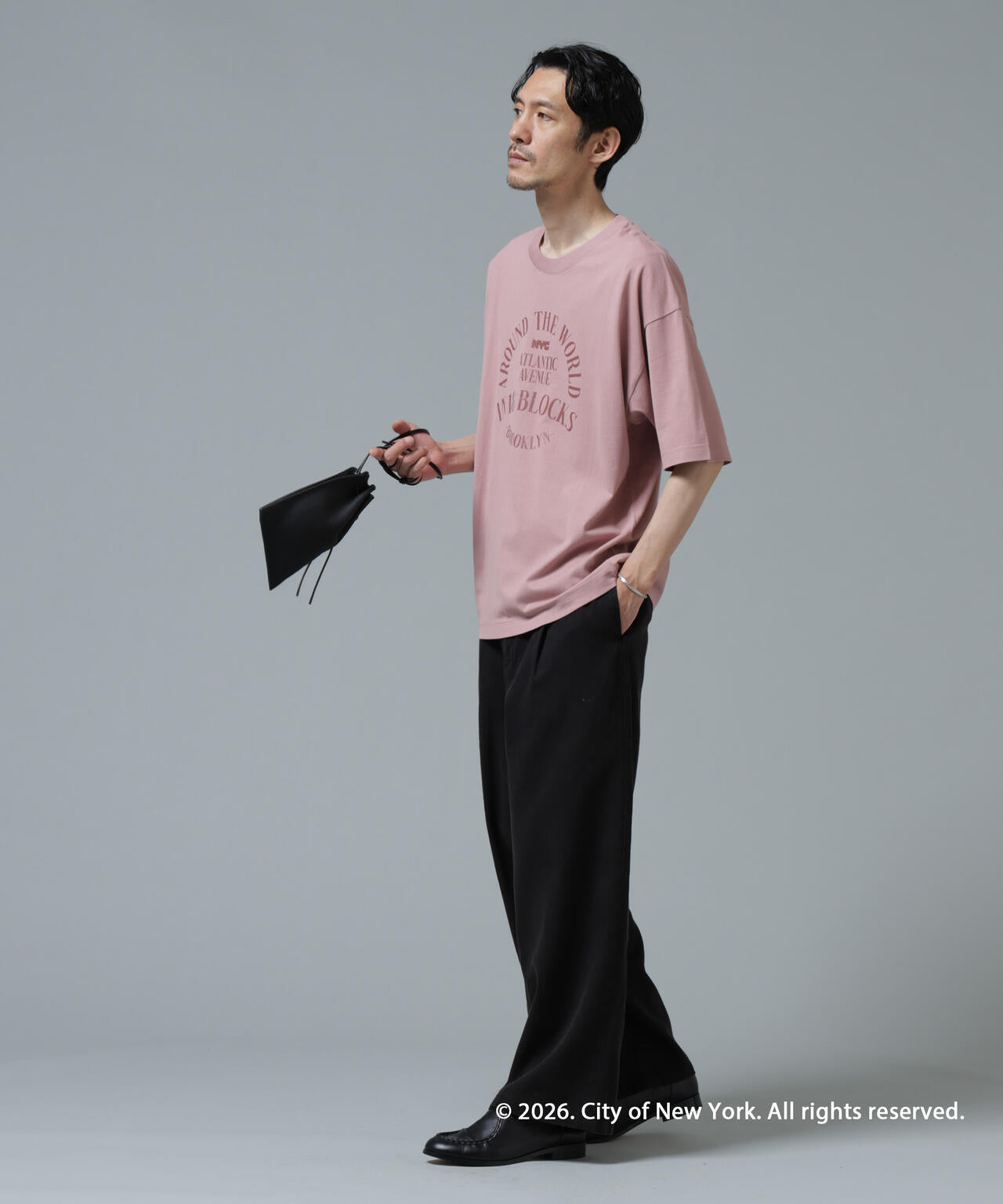 GOOD ROCK SPEED×Anti Soaked(R) 汗染み防止 NYC Tシャツ