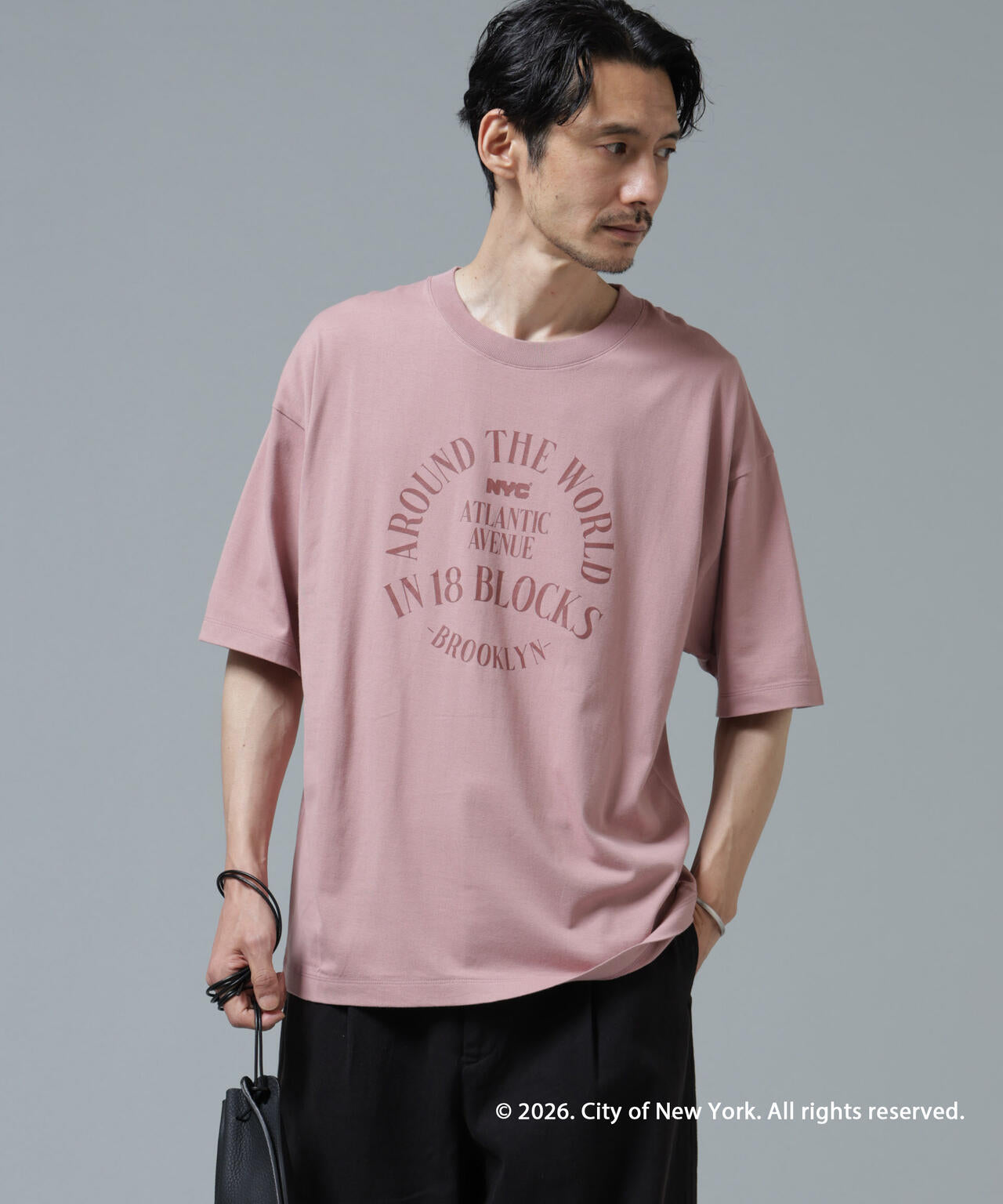 GOOD ROCK SPEED×Anti Soaked(R) 汗染み防止 NYC Tシャツ