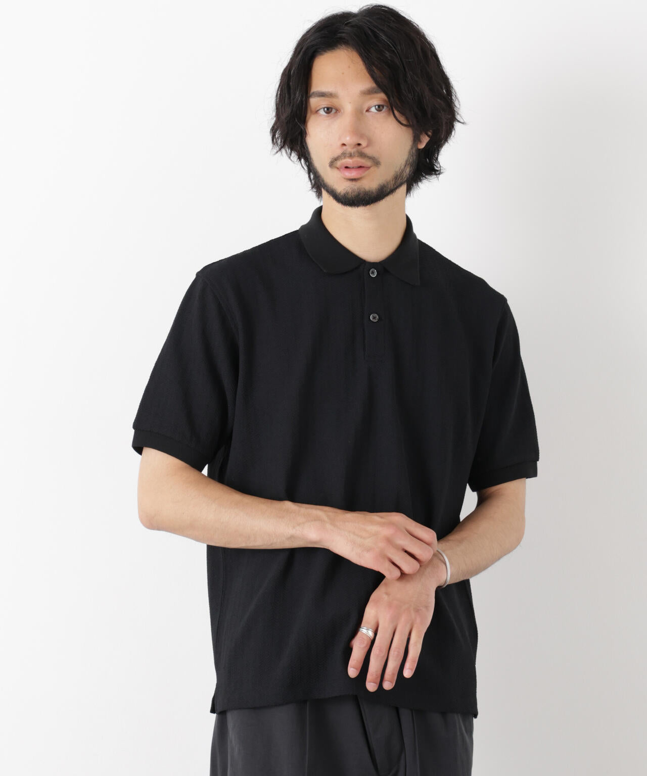181cm B:75 W:73 H:90 着用サイズ:L