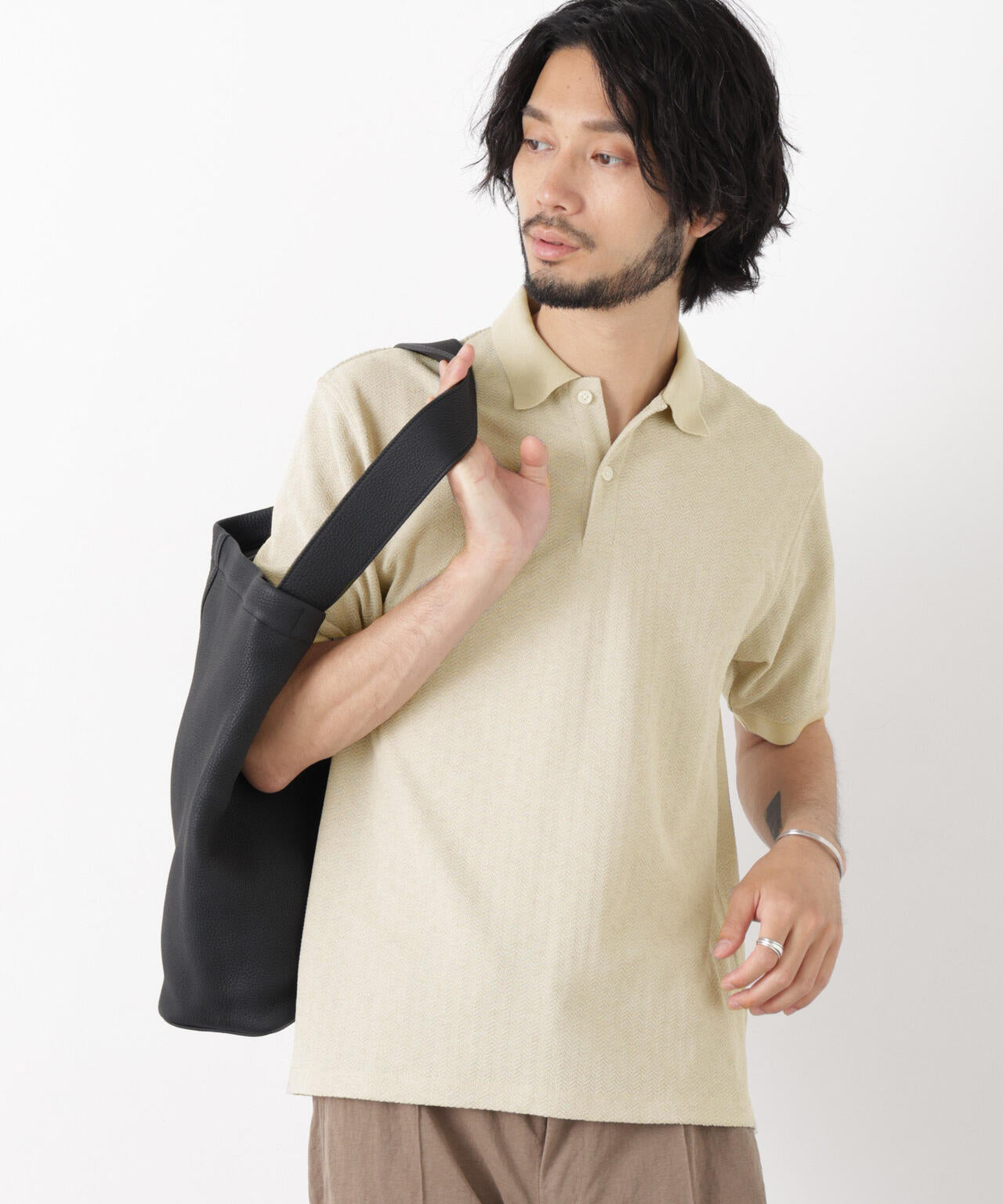 181cm B:75 W:73 H:90 着用サイズ:L