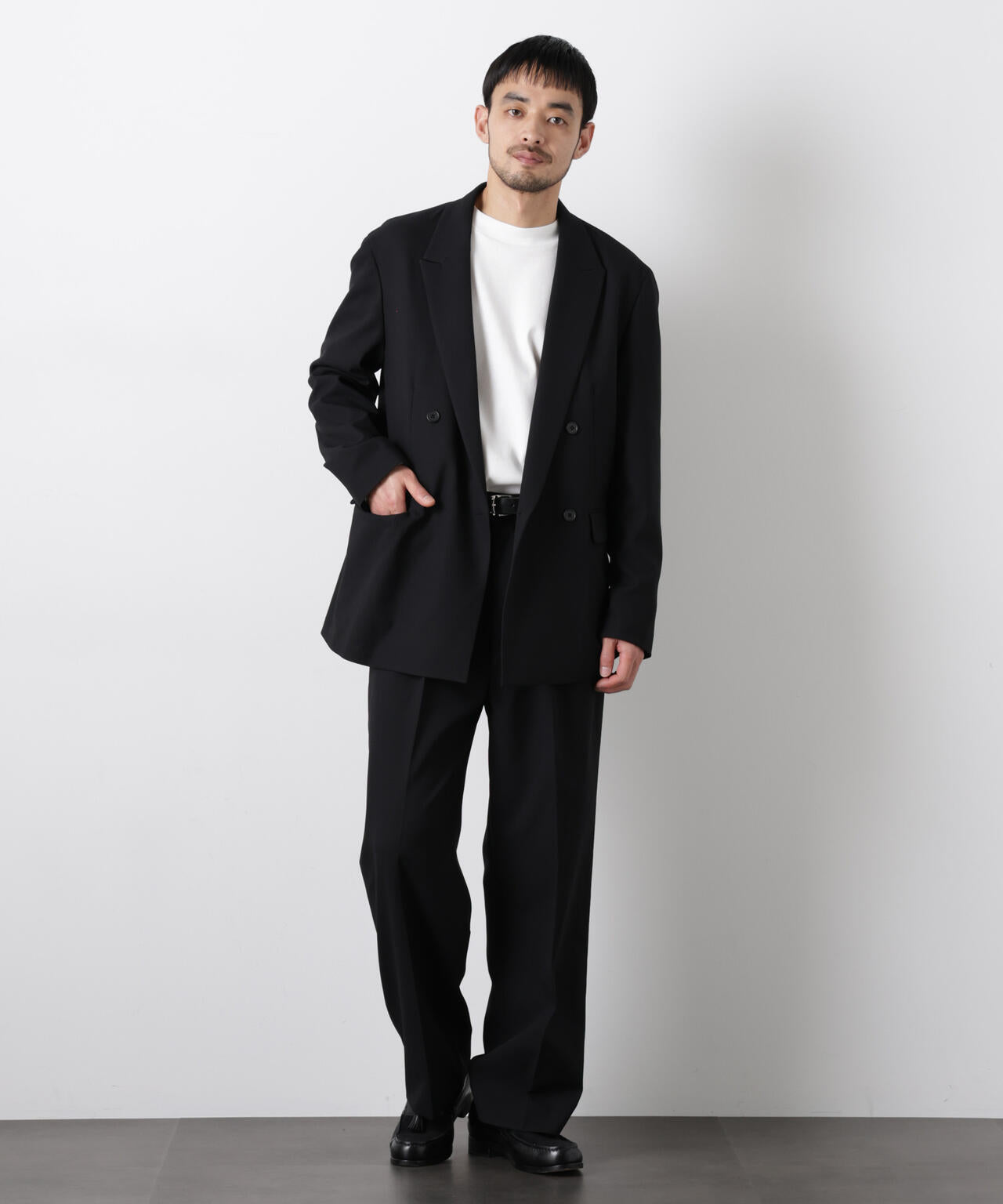 Reflax(R)オックスストレートパンツ(セットアップ可)