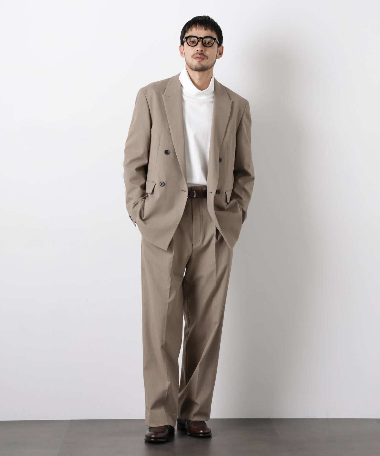 Reflax(R)オックスストレートパンツ(セットアップ可)