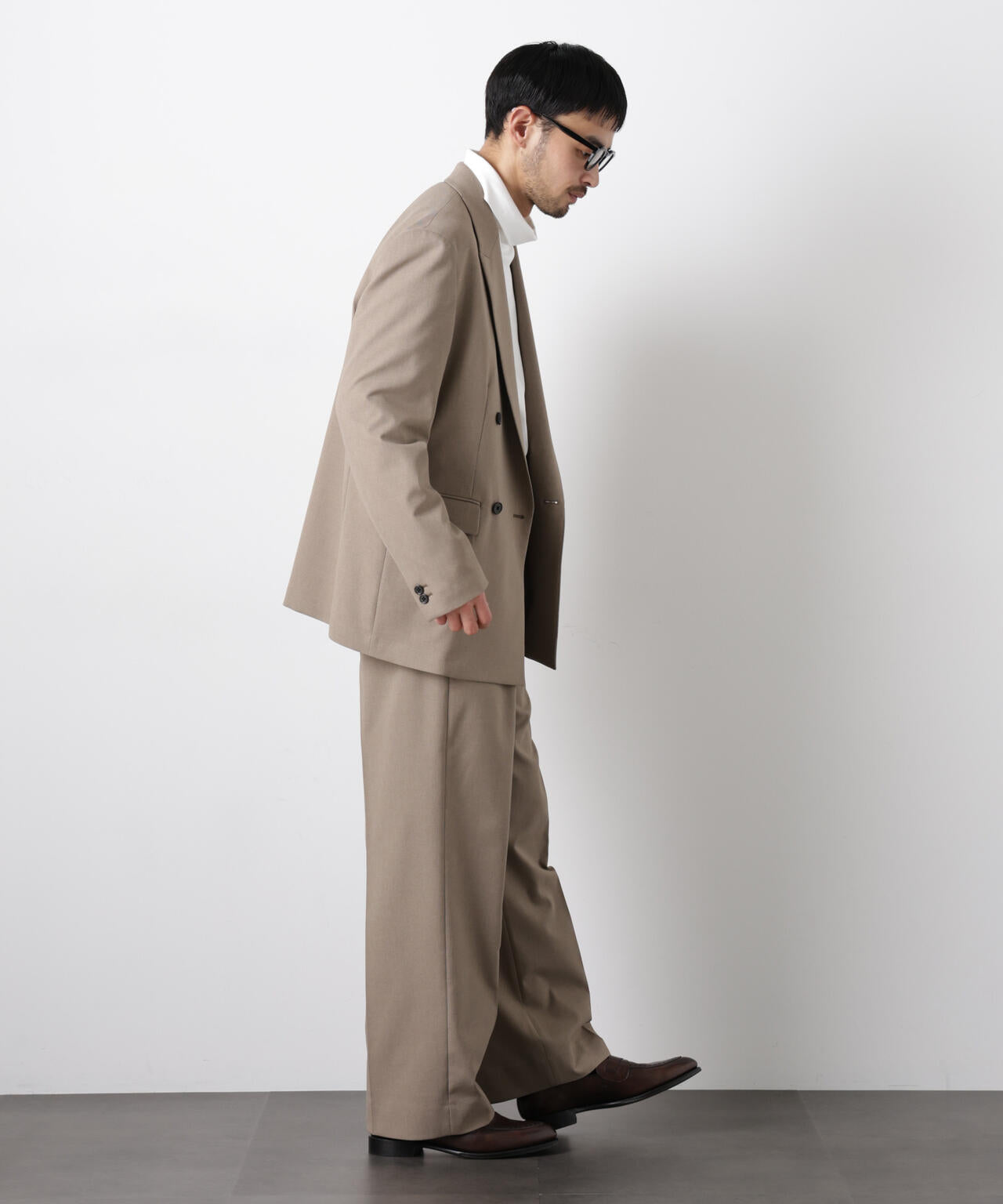 Reflax(R)オックスストレートパンツ(セットアップ可)