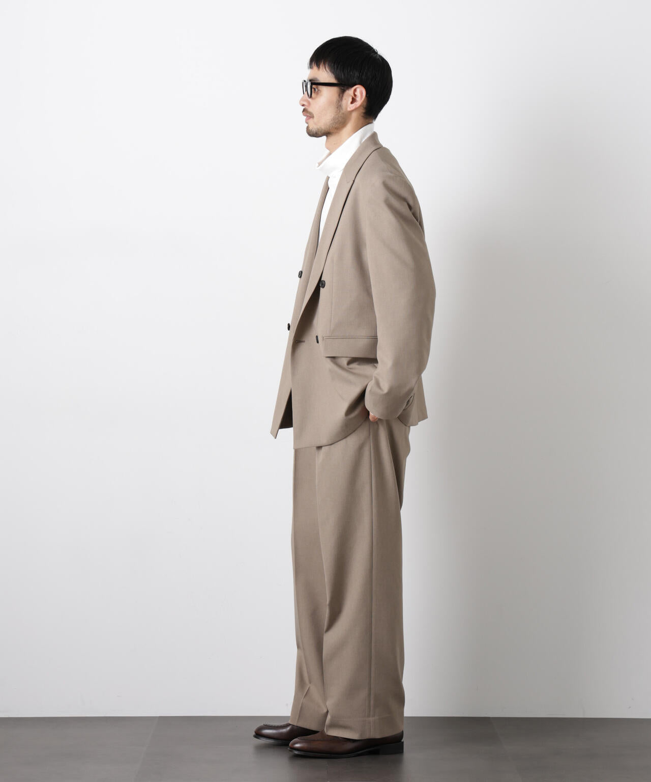 Reflax(R)オックスストレートパンツ(セットアップ可)