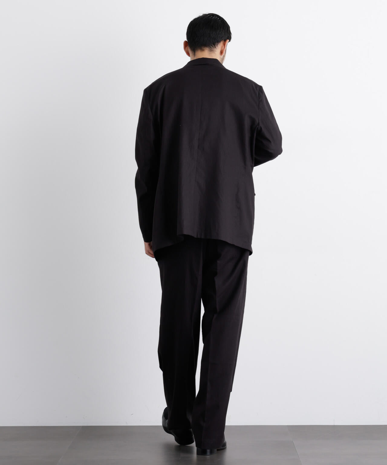 「FRENCH LINEN」 リネンコットンストレートパンツ(セットアップ可)