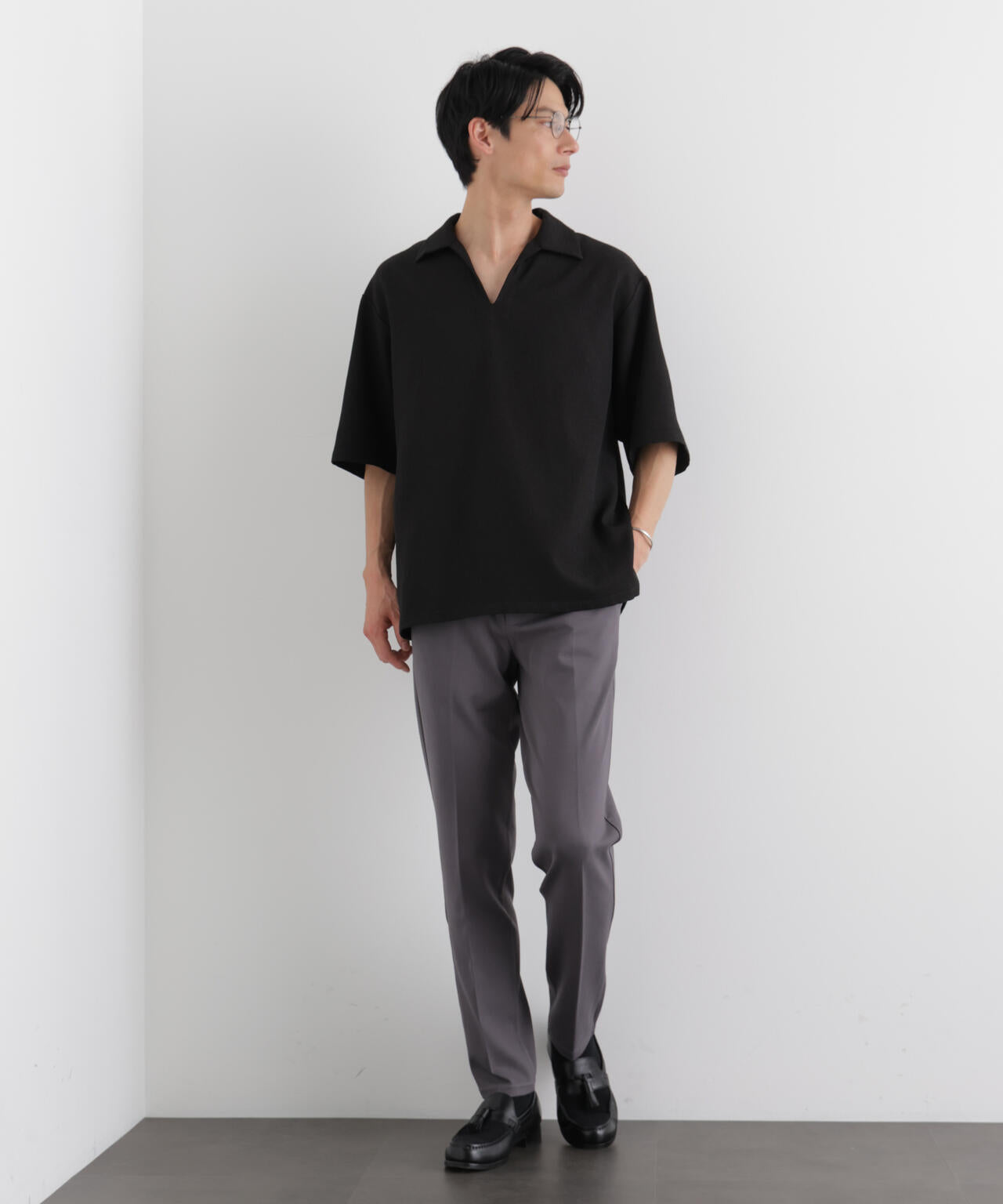 「Meaningful Continuity」coveross(R) レーヨンジャージーイージースラックス