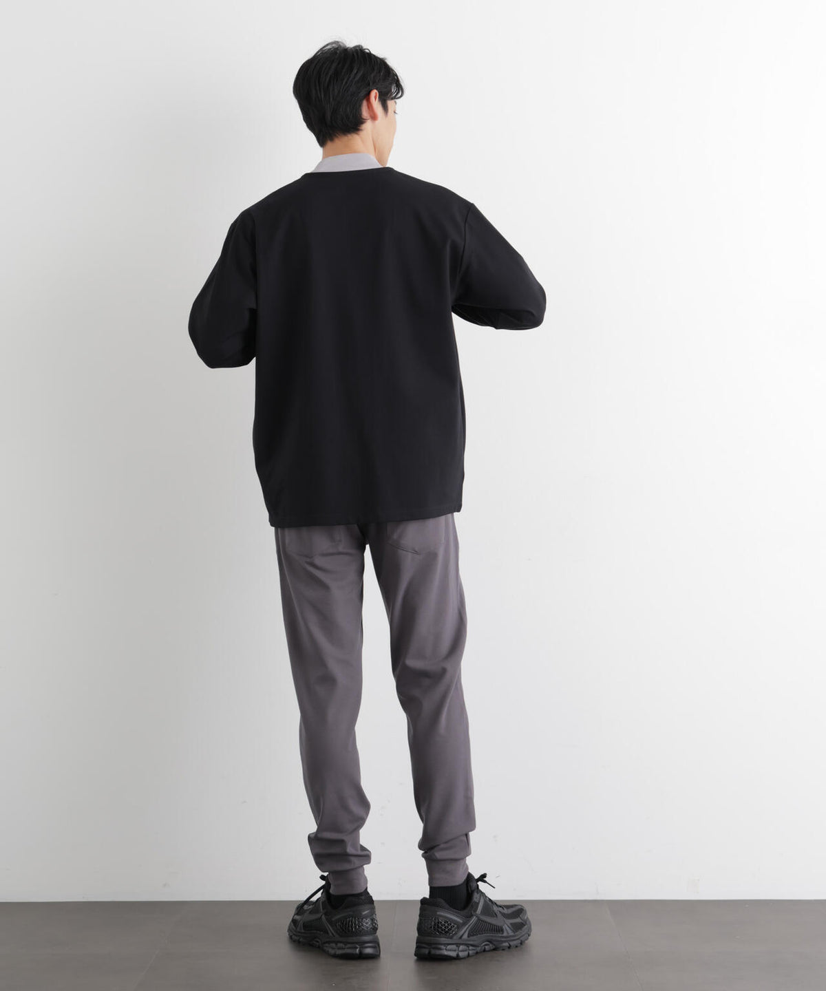 「Meaningful Continuity」coveross(R) レーヨンジャージージョガーパンツ