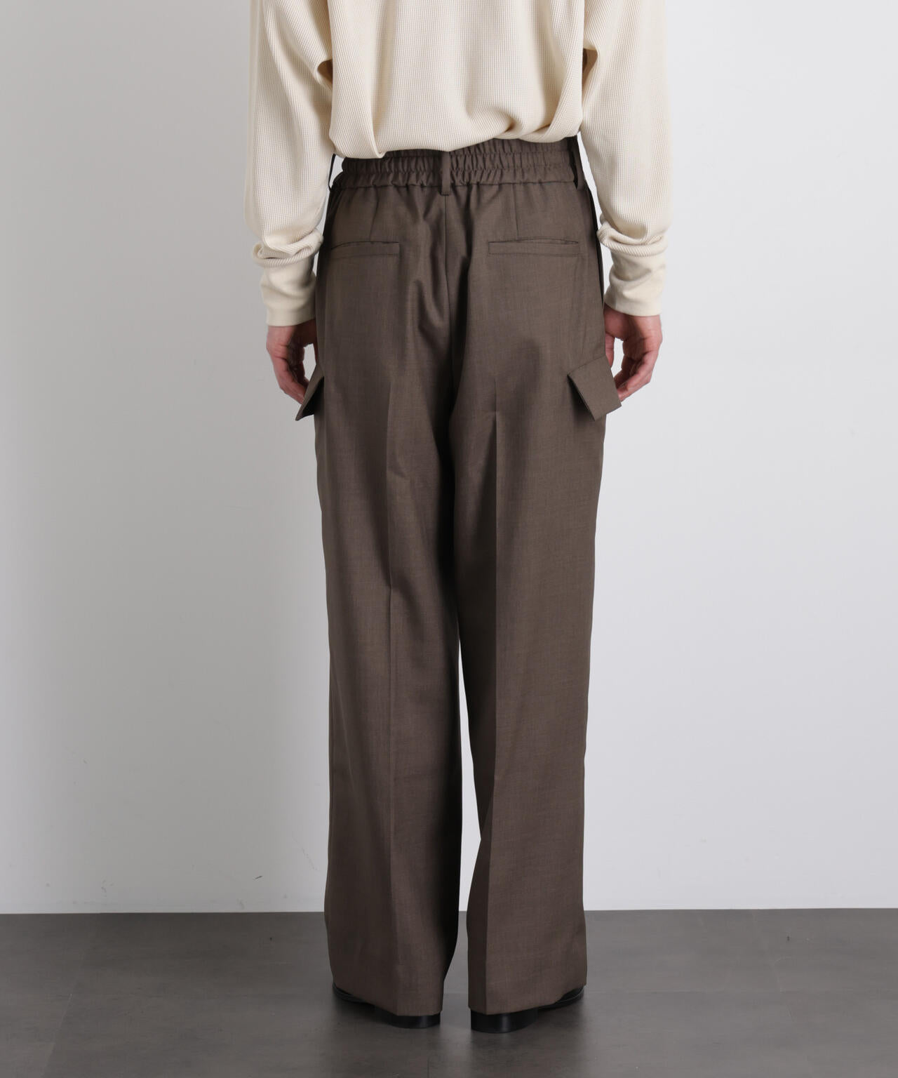 「Gavante」ドライギャバワイドカーゴパンツ