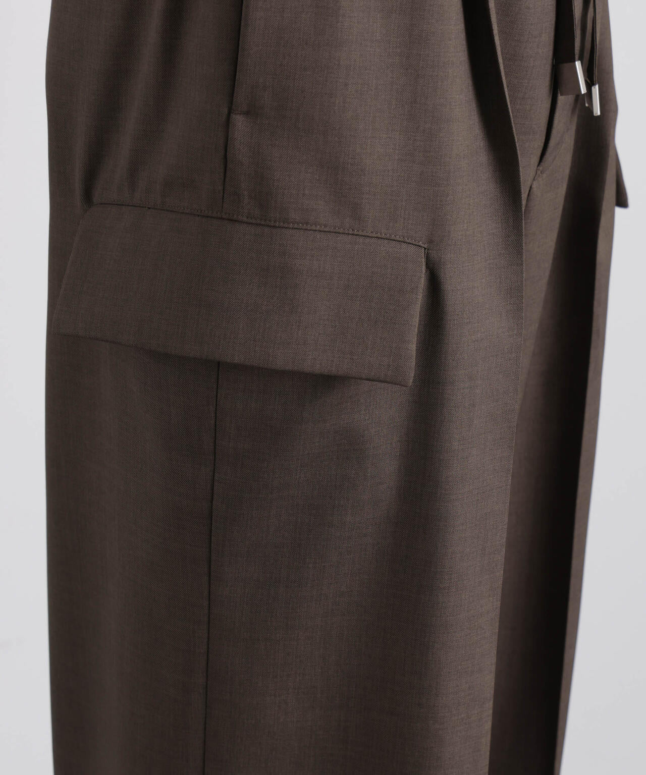 「Gavante」ドライギャバワイドカーゴパンツ