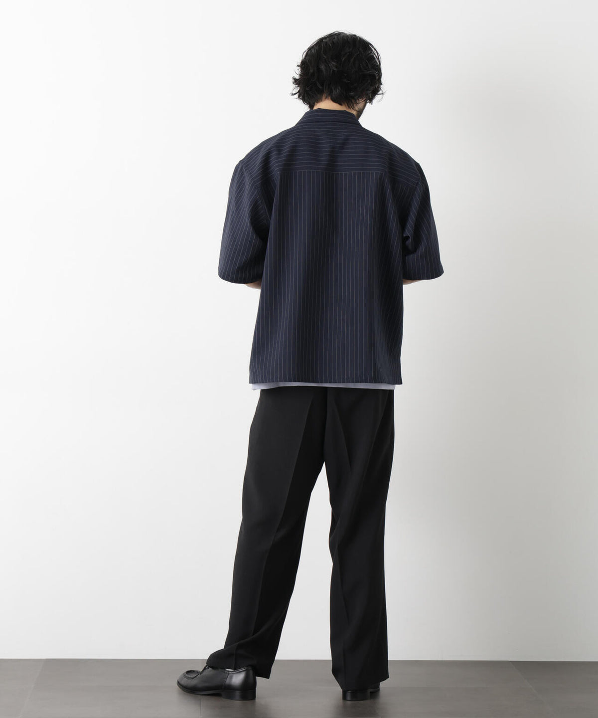 「メランジドライ」ワイドスラックス(セットアップ可)