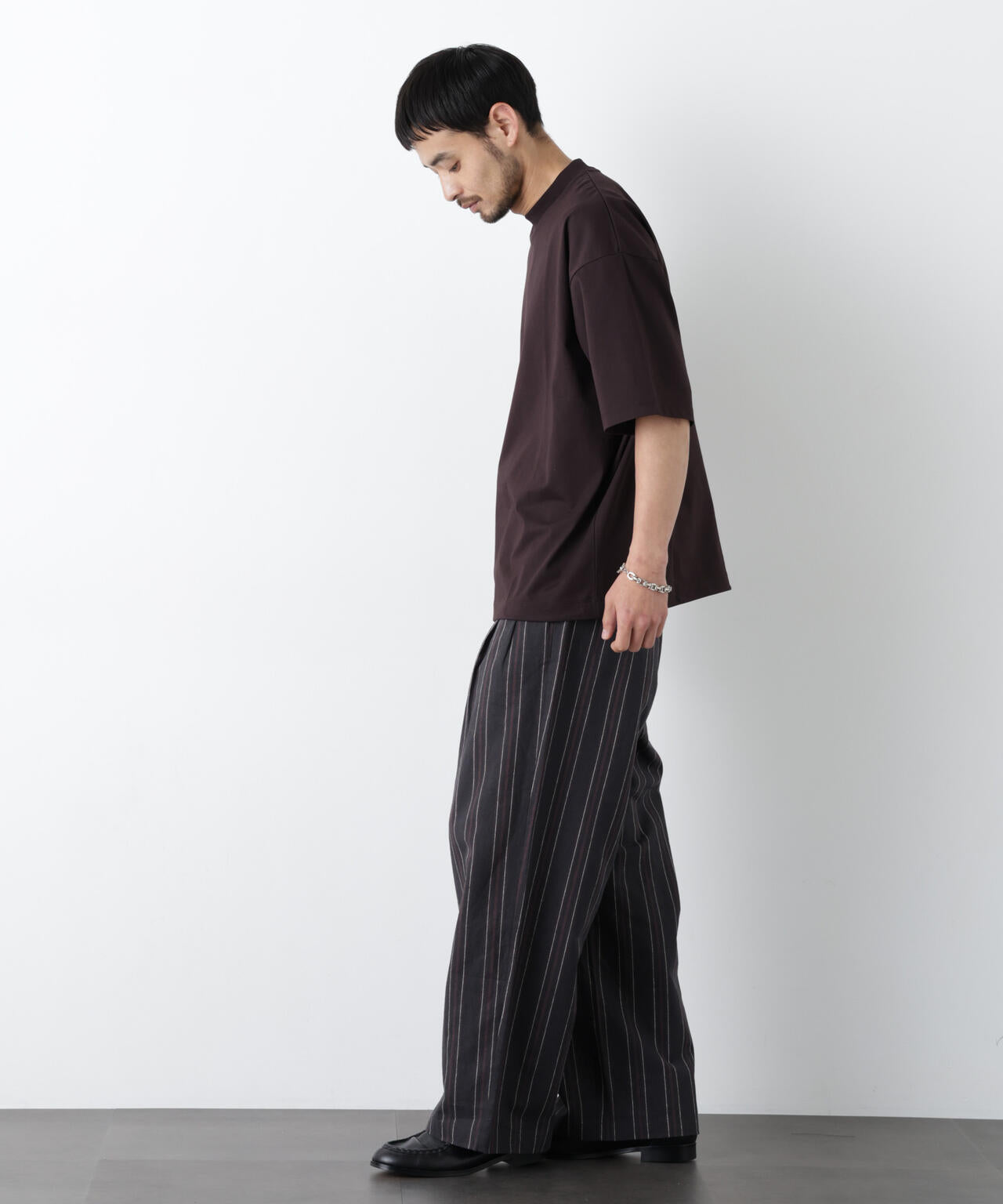 「FRENCH LINEN」 ストライプスラックス