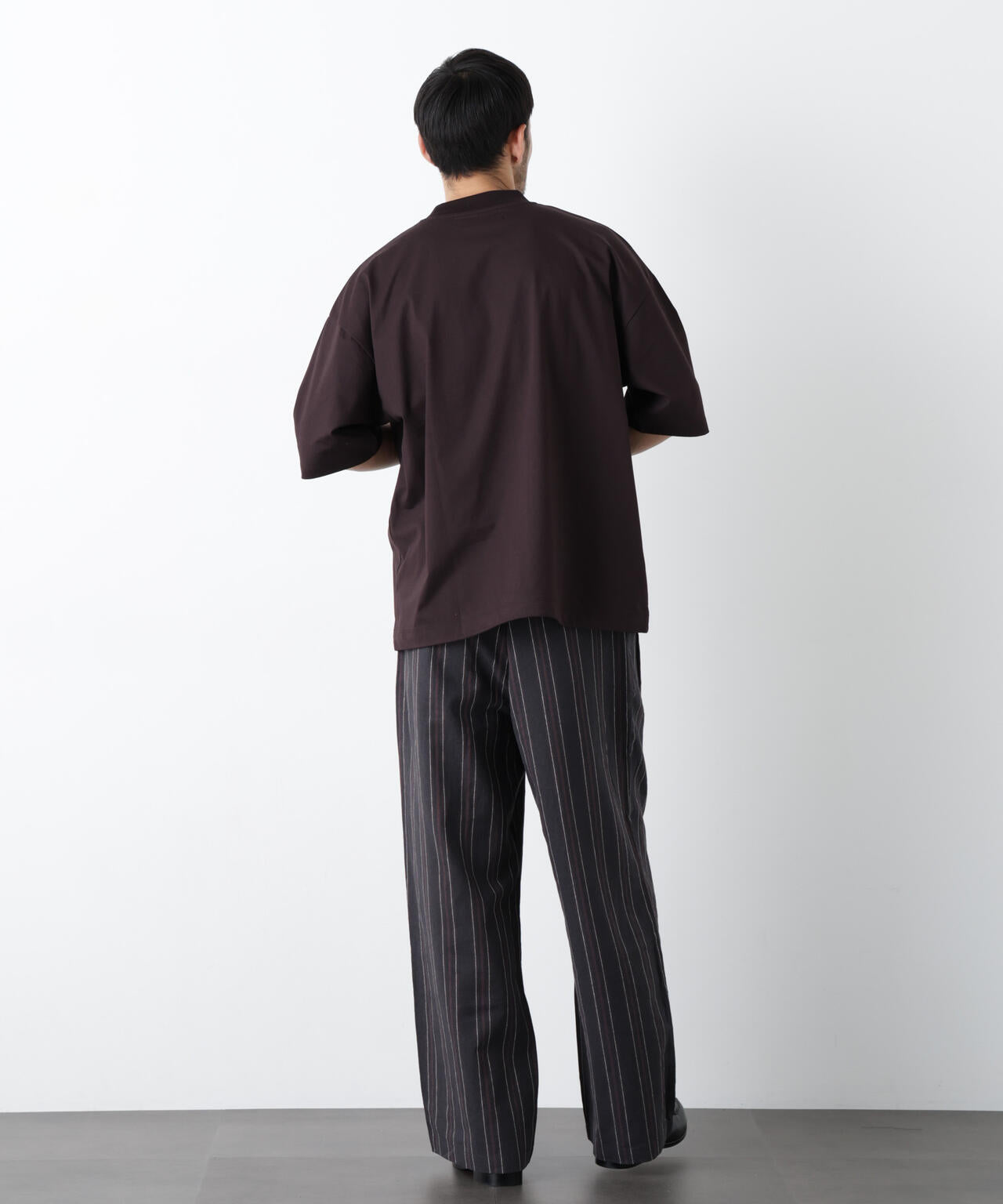 「FRENCH LINEN」 ストライプスラックス