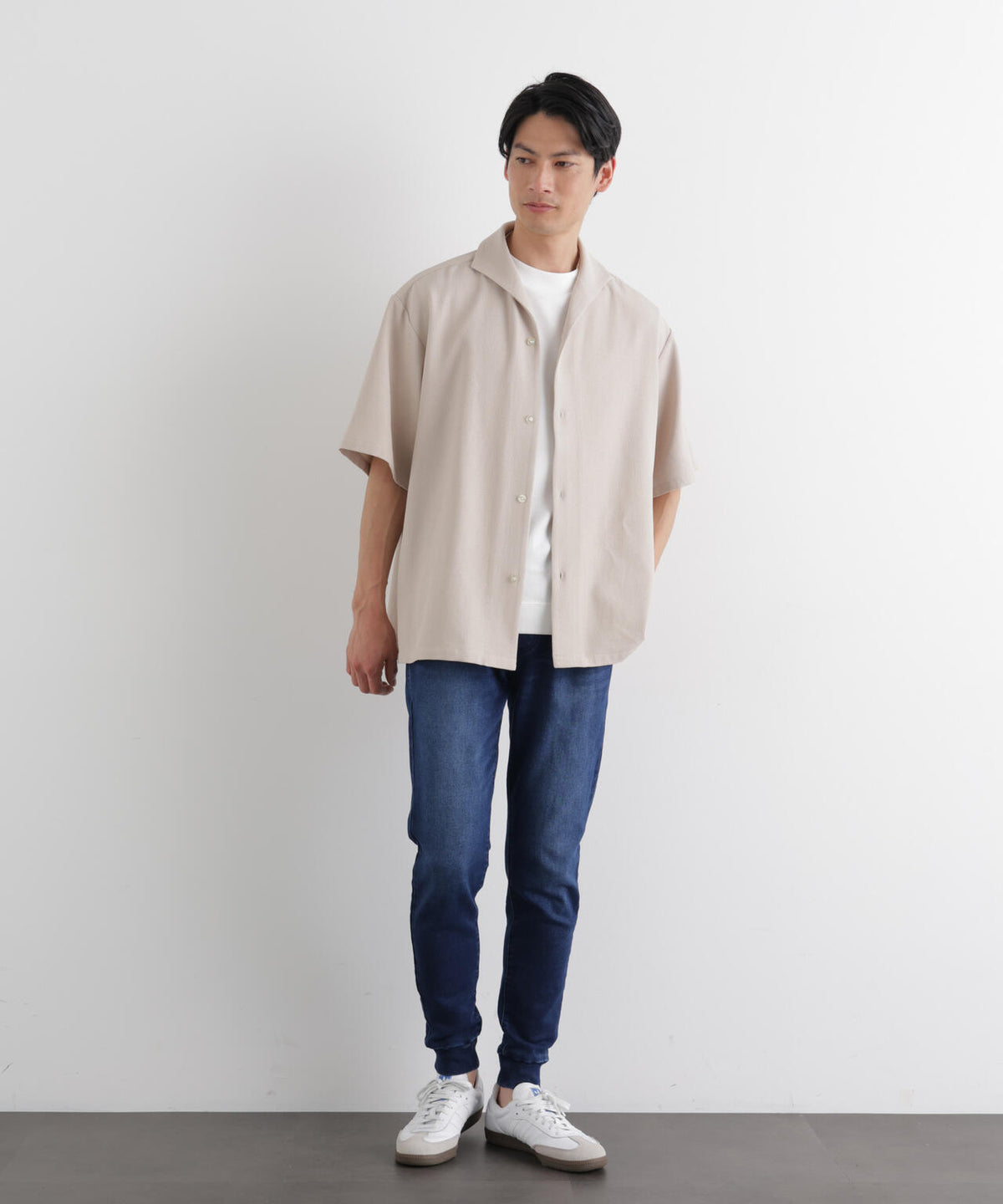 「Meaningful Continuity」 ストレッチデニムジョガーパンツ