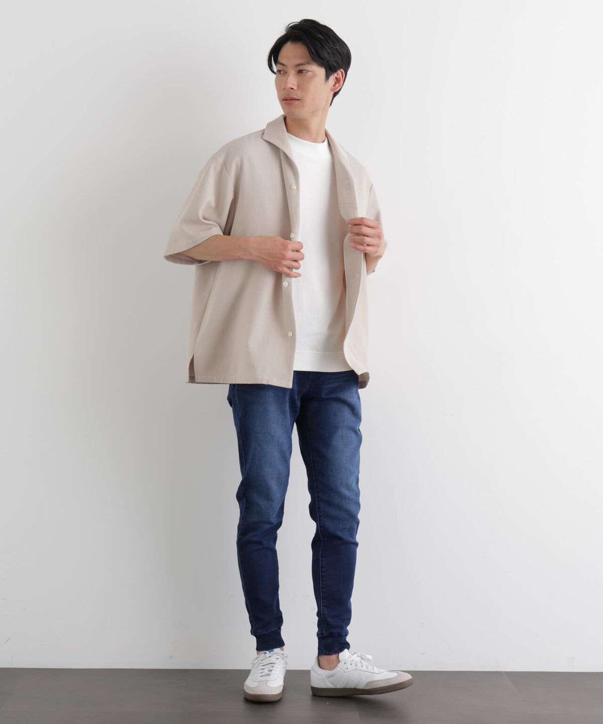 「Meaningful Continuity」 ストレッチデニムジョガーパンツ