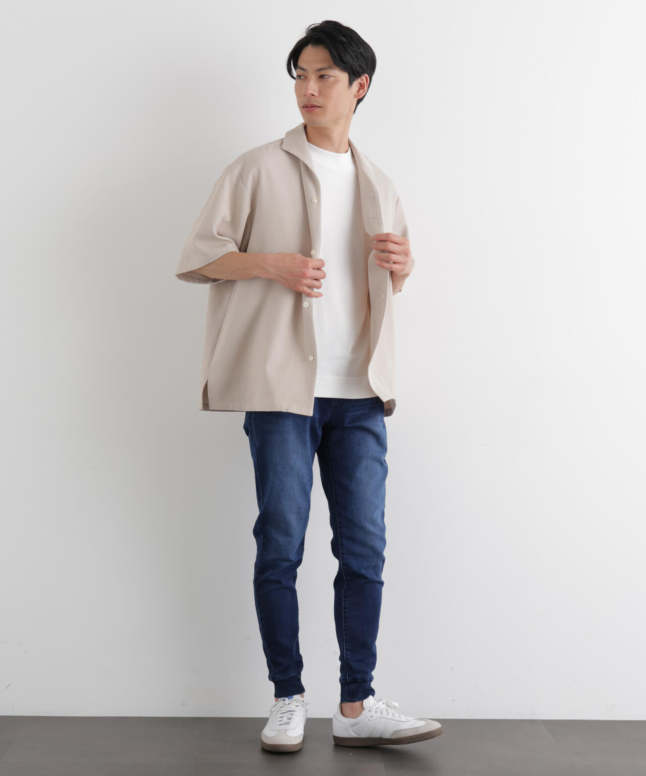 「Meaningful Continuity」 ストレッチデニムジョガーパンツ