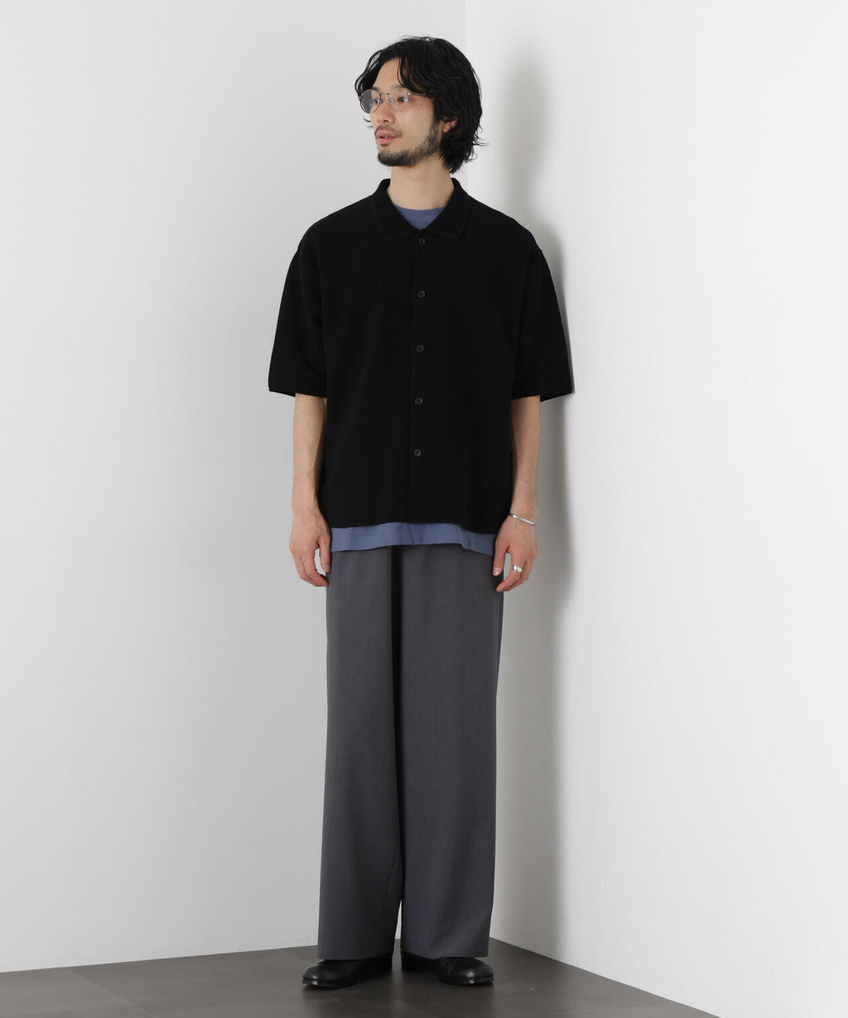 「OtoNANO」大人のワイドパンツ Reflax(R) ECOウエザークロスパンツ