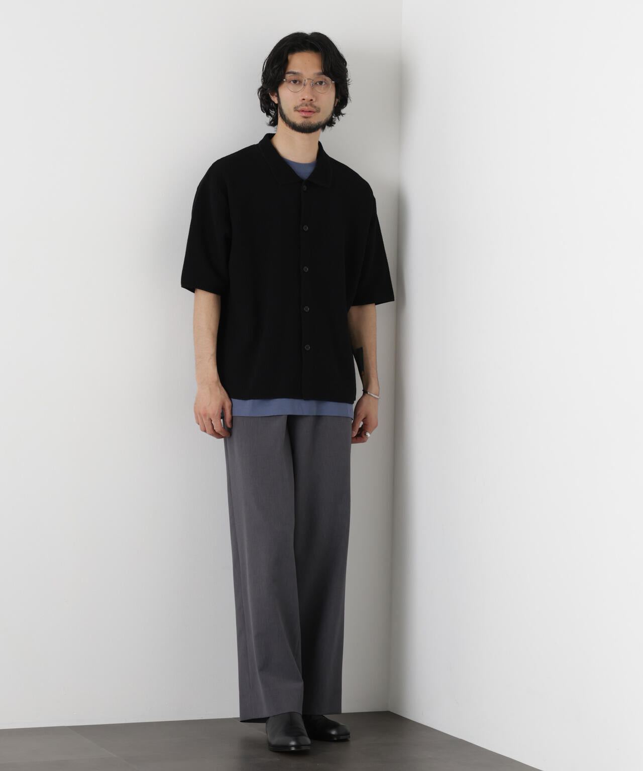 「OtoNANO」大人のワイドパンツ Reflax(R) ECOウエザークロスパンツ