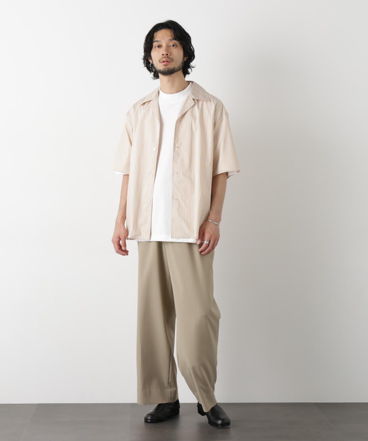 「OtoNANO」大人のワイドパンツ Reflax(R) ECOウエザークロスパンツ
