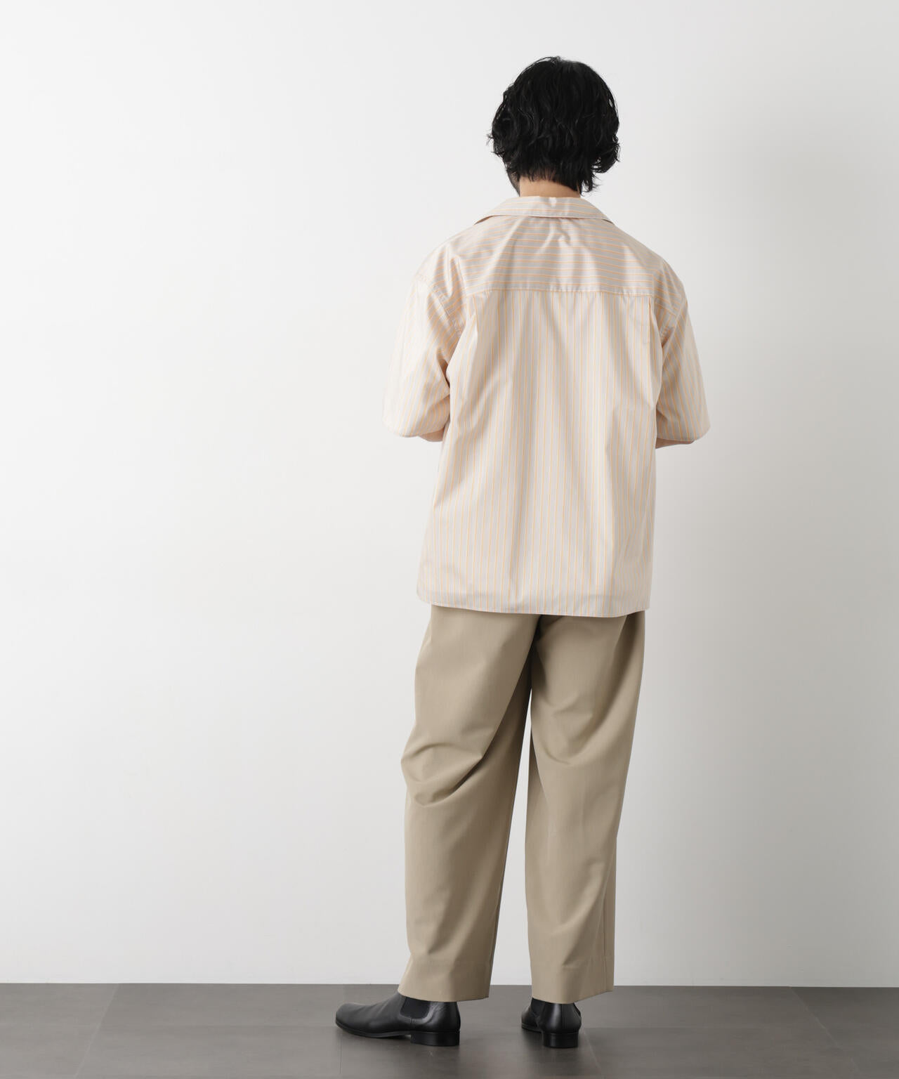 「OtoNANO」大人のワイドパンツ Reflax(R) ECOウエザークロスパンツ
