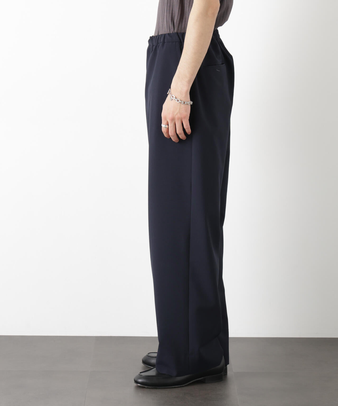 「OtoNANO」大人のワイドパンツ Reflax(R) ECOウエザークロスパンツ