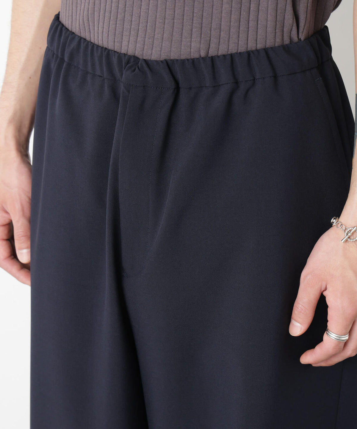 「OtoNANO」大人のワイドパンツ Reflax(R) ECOウエザークロスパンツ