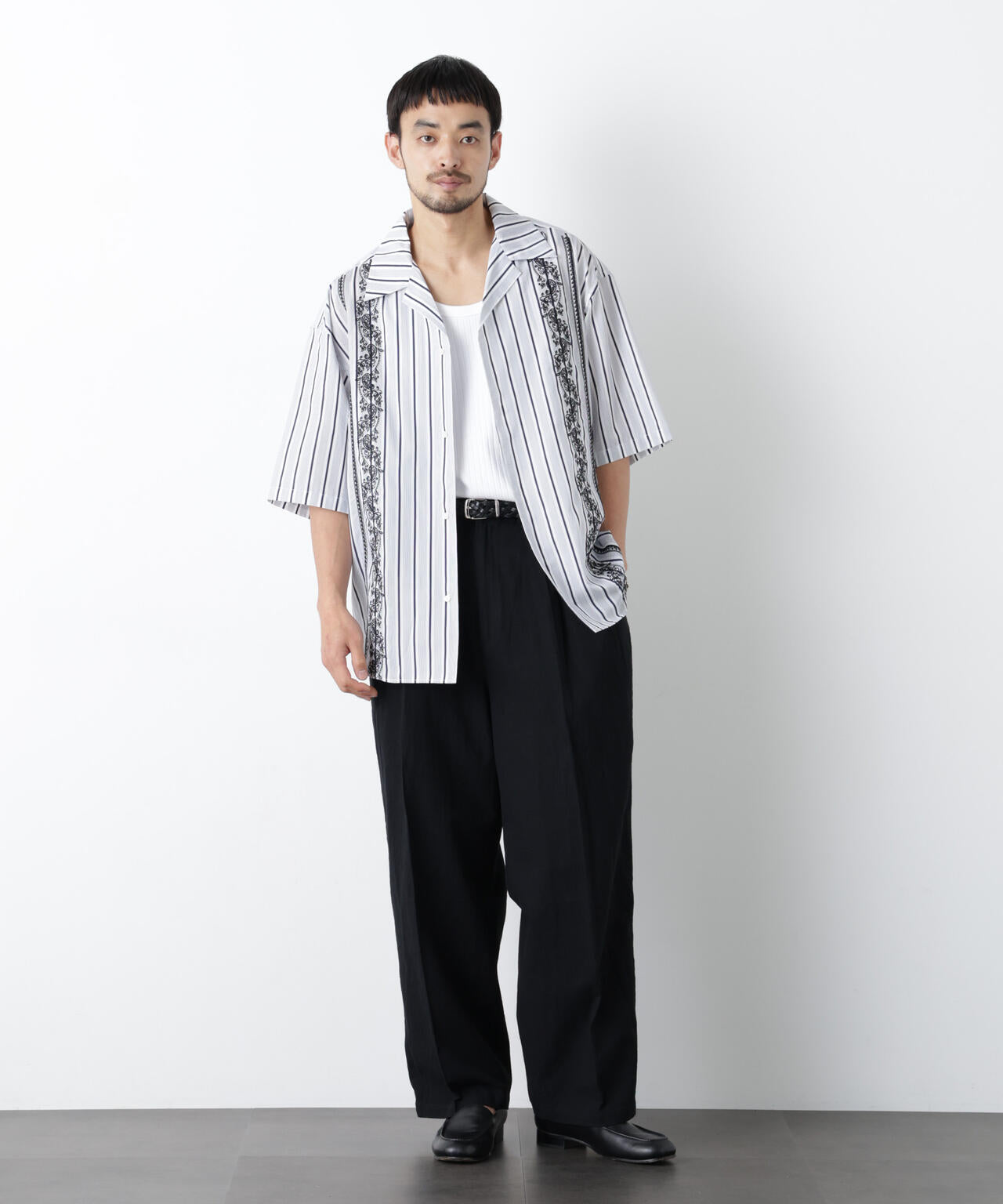 「OtoNANO」×masoret 側章パンツ