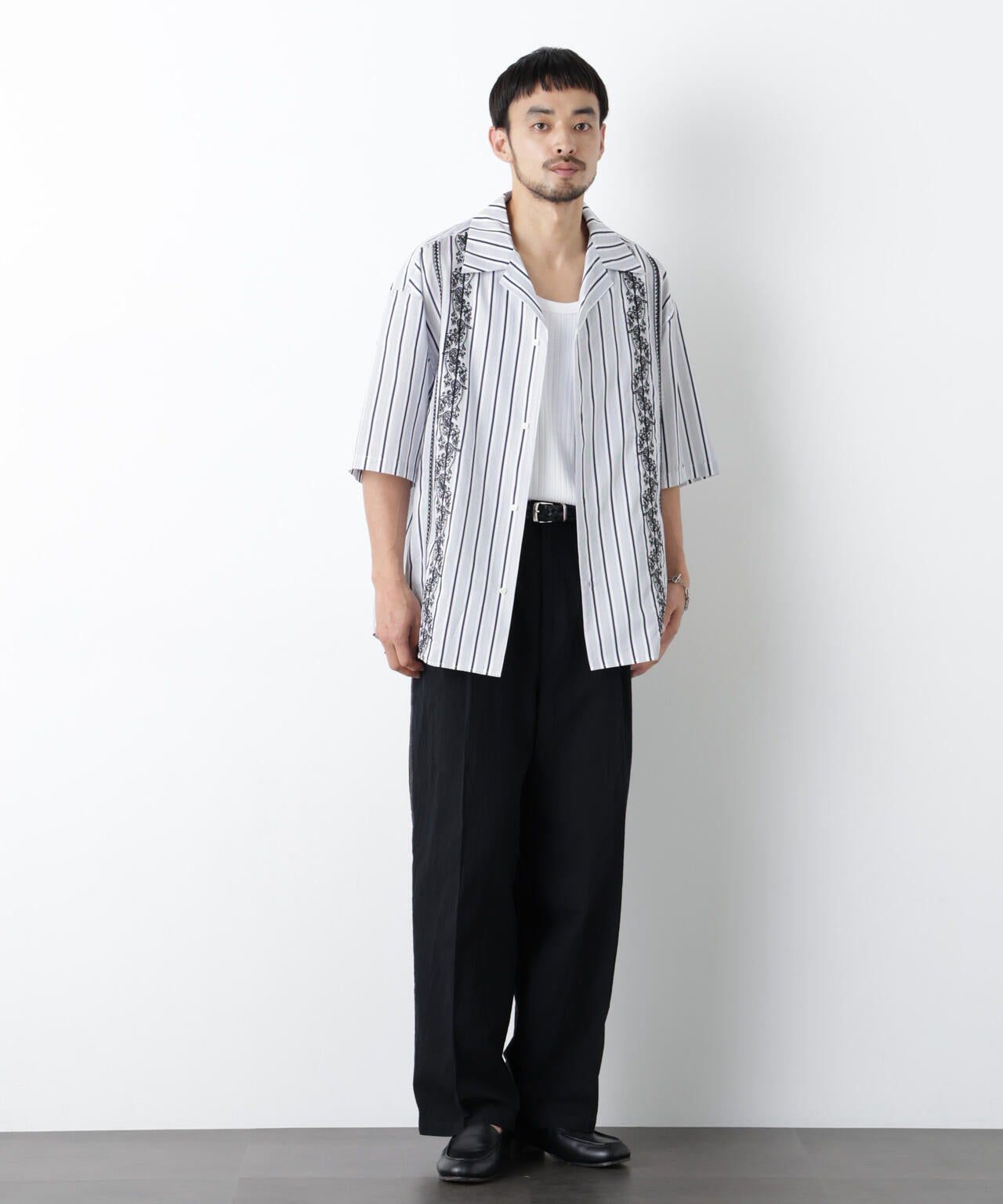 「OtoNANO」×masoret 側章パンツ